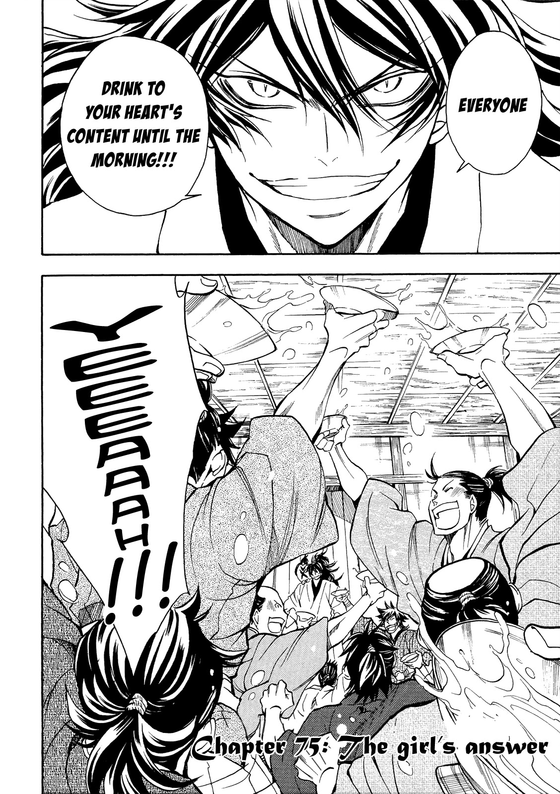 Sengoku Strays Chapter 75 page 3 - Chapter 75: The Girl's Answer