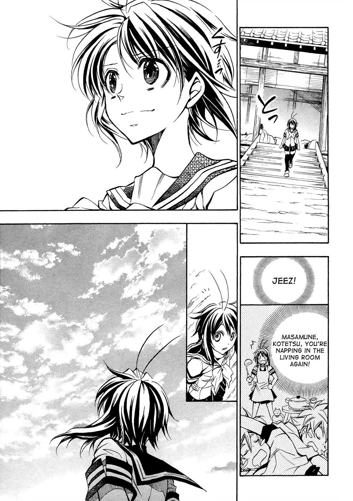 Sengoku Strays Chapter 75 page 34 - Chapter 75: The Girl's Answer