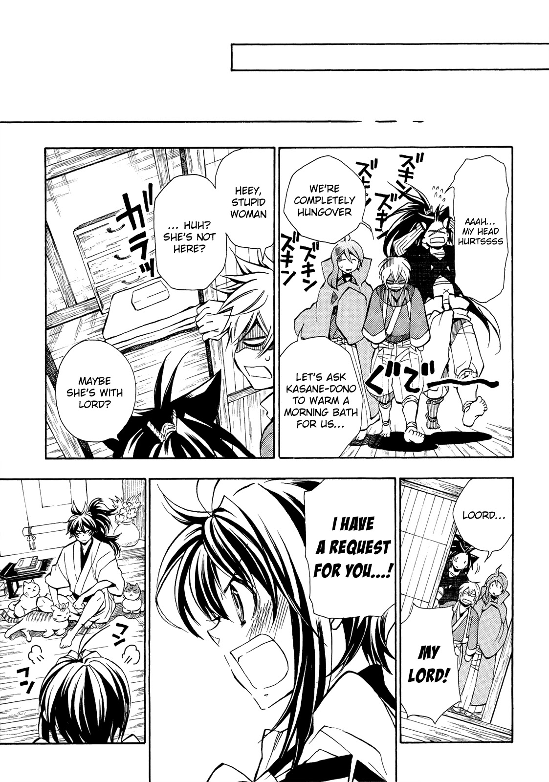 Sengoku Strays Chapter 75 page 36 - Chapter 75: The Girl's Answer