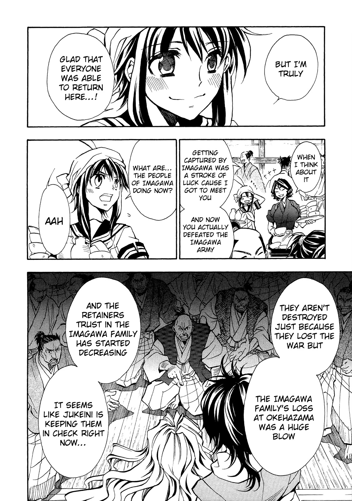 Sengoku Strays Chapter 75 page 7 - Chapter 75: The Girl's Answer