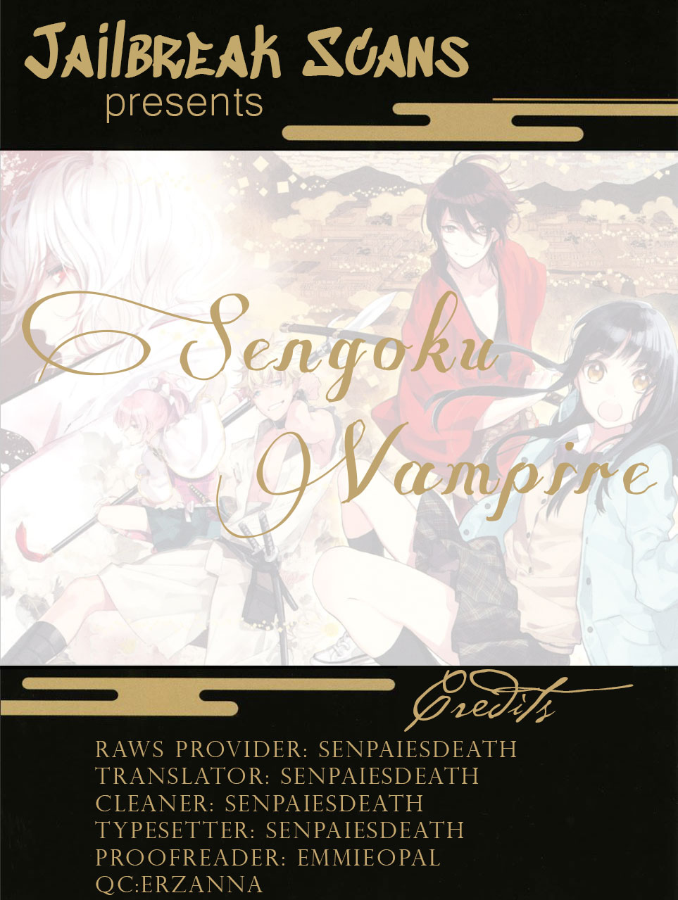 Sengoku Vamp Chapter 1 page 1 - Chapter 1