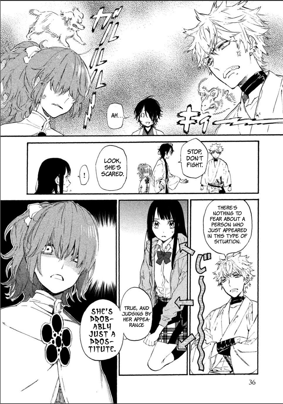Sengoku Vamp Chapter 1 page 34 - Chapter 1