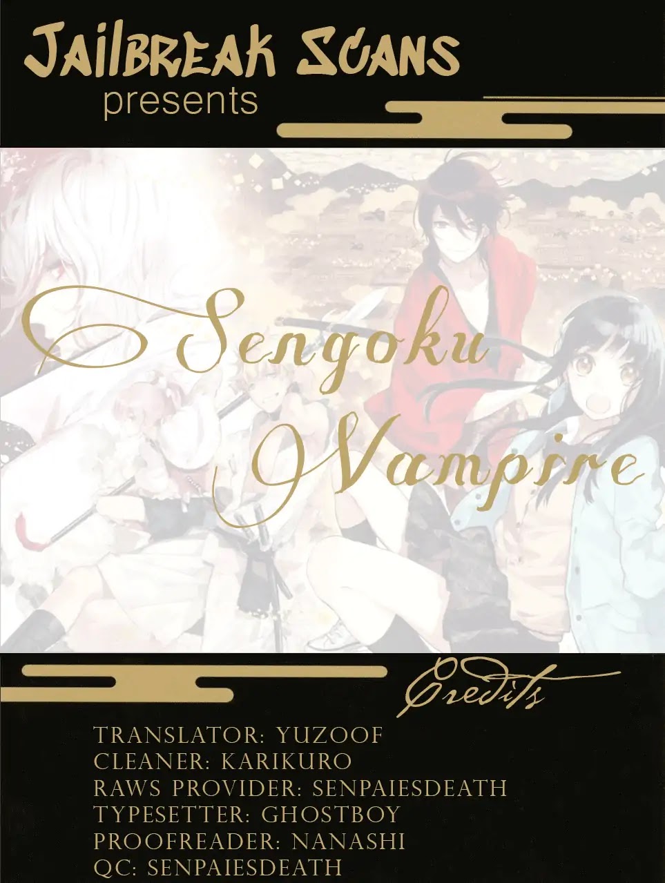 Sengoku Vamp Chapter 11.5 page 1 - Chapter 11.5