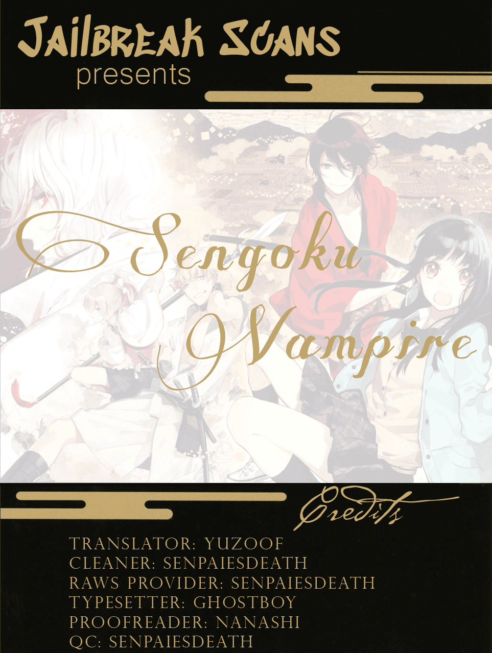 Sengoku Vamp Chapter 11 page 1 - Chapter 11: Shogun Yoshiteru