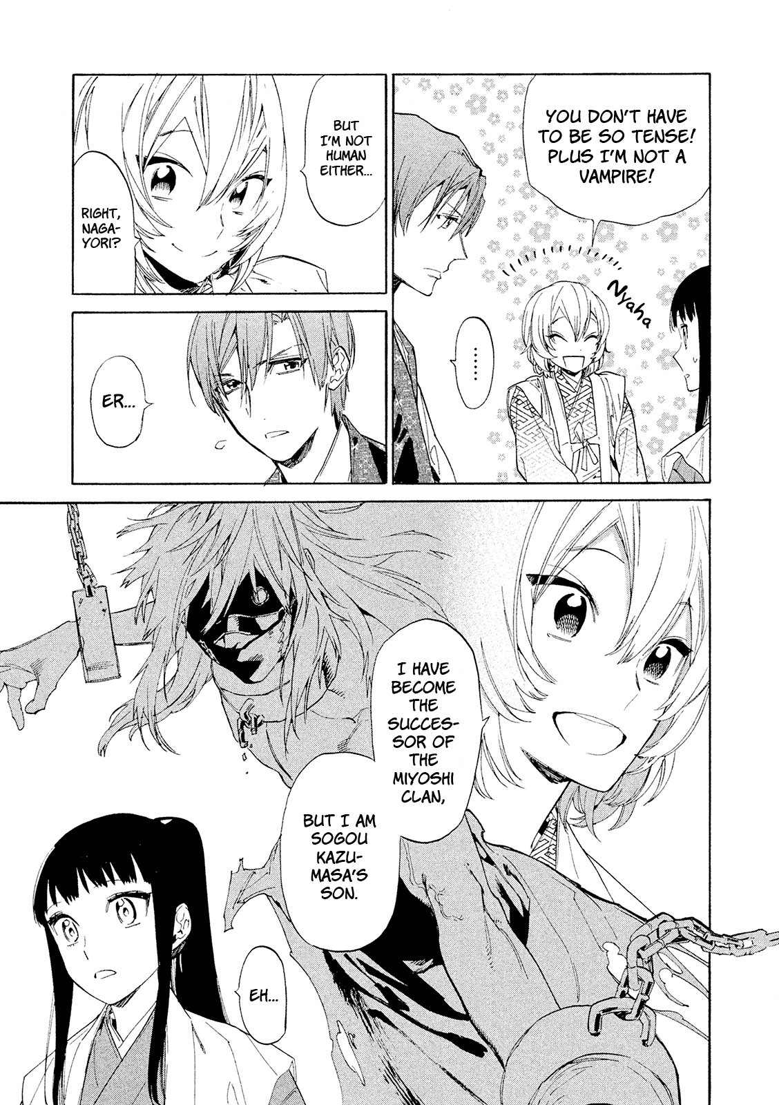 Sengoku Vamp Chapter 11 page 28 - Chapter 11: Shogun Yoshiteru