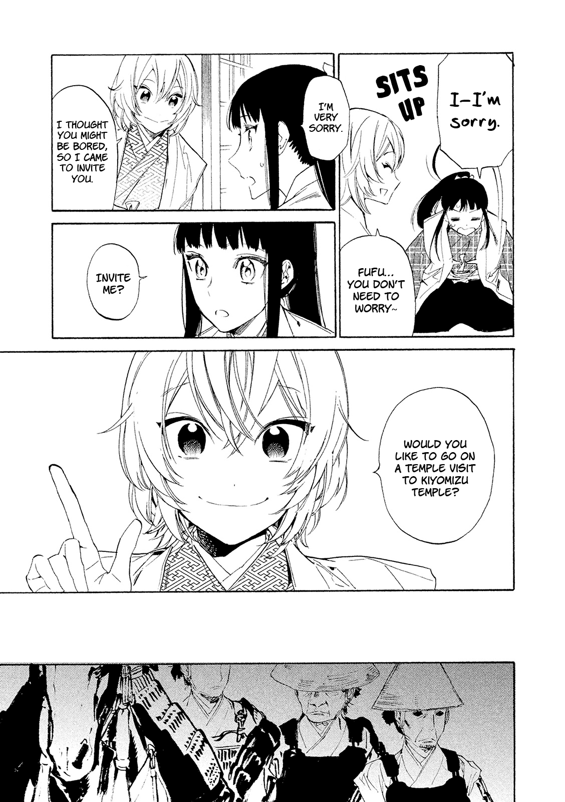 Sengoku Vamp Chapter 11 page 34 - Chapter 11: Shogun Yoshiteru