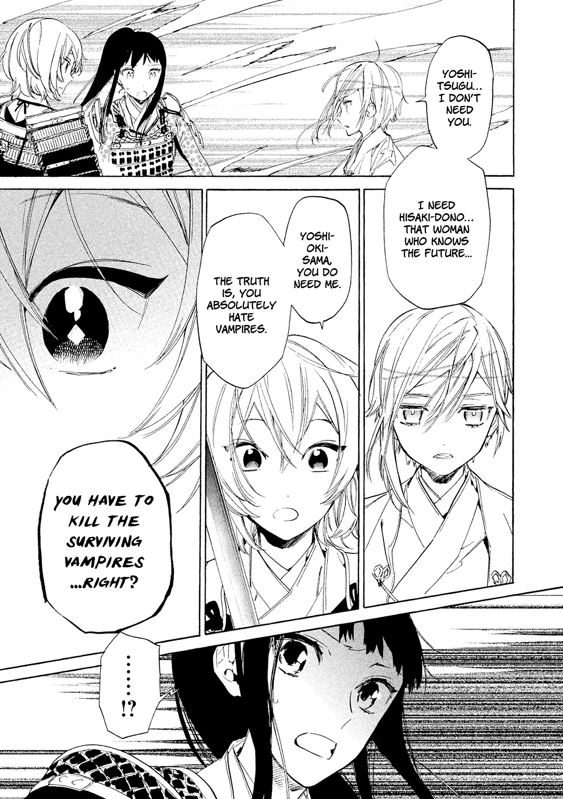 Sengoku Vamp Chapter 11 page 40 - Chapter 11: Shogun Yoshiteru