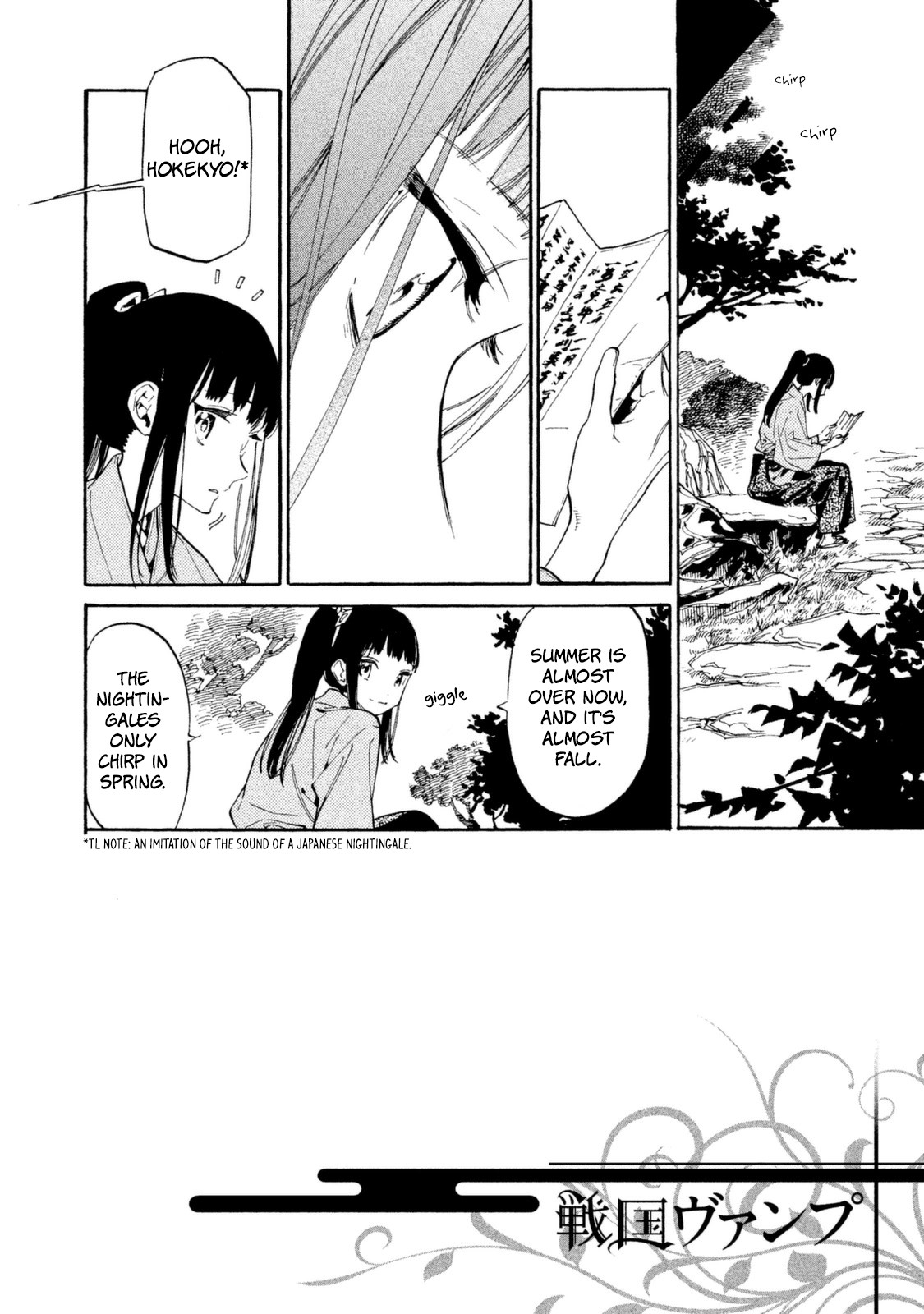 Sengoku Vamp Chapter 13 page 3 - Chapter 13: Sengoku Commander Hisaki