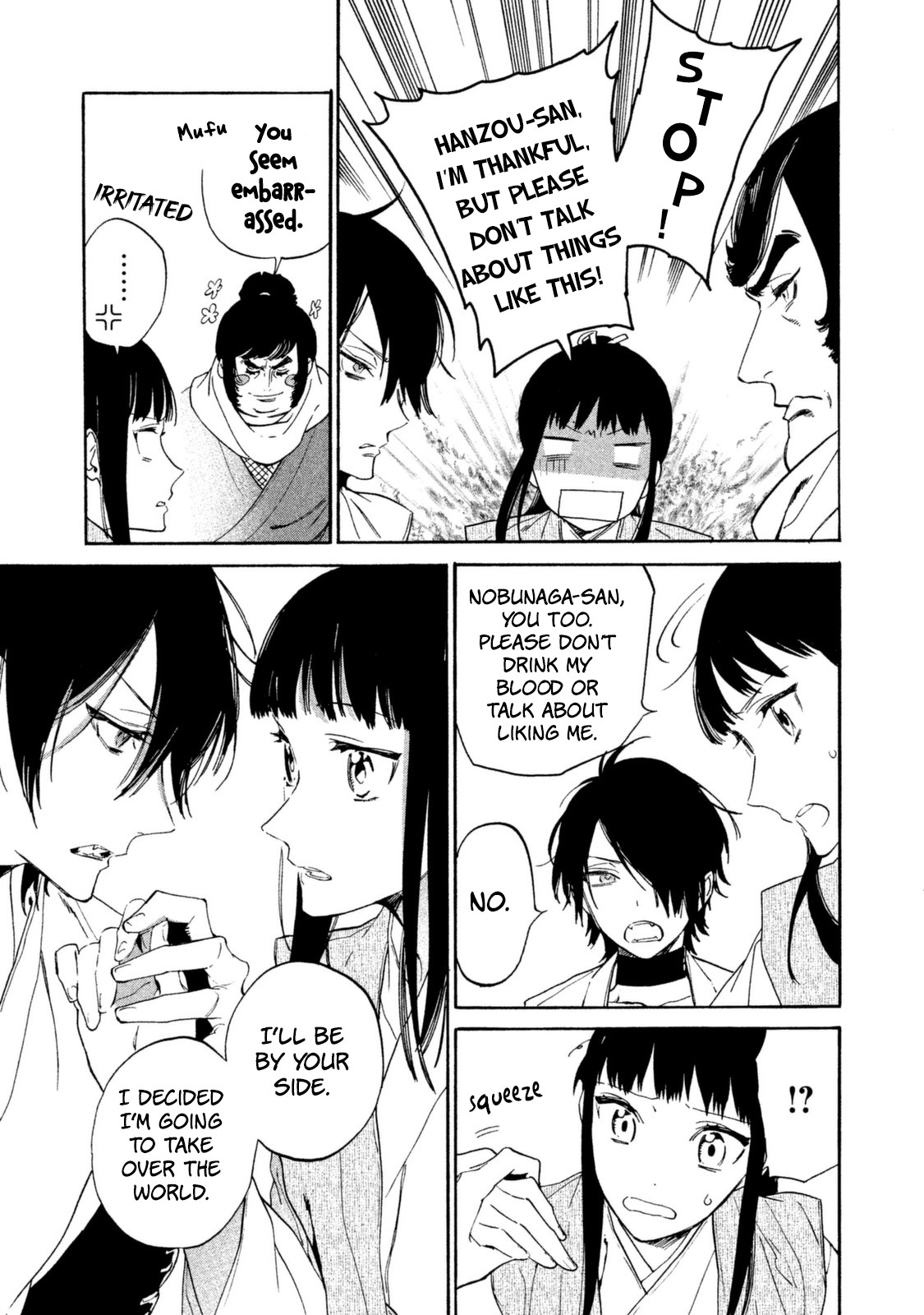 Sengoku Vamp Chapter 13 page 34 - Chapter 13: Sengoku Commander Hisaki