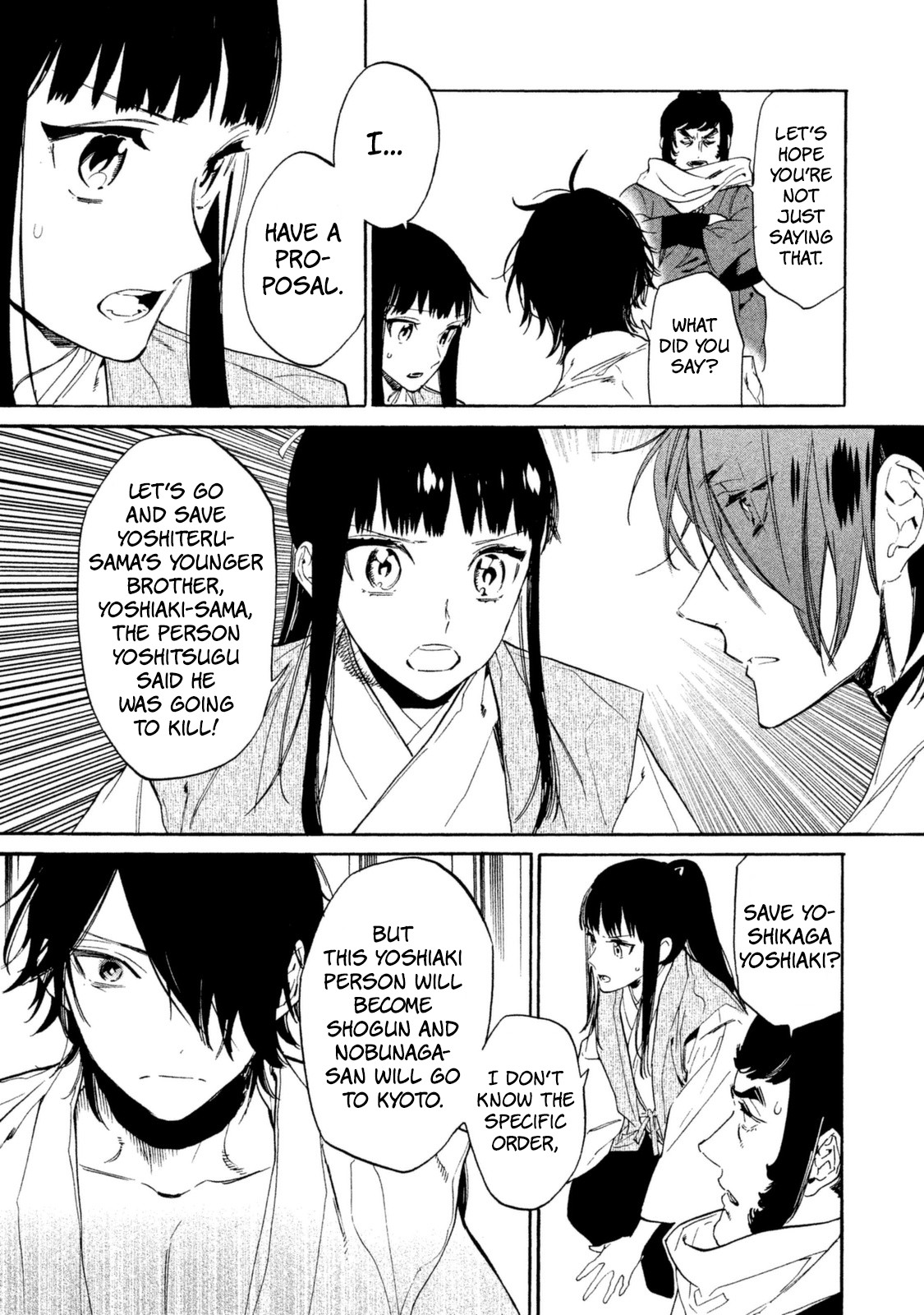 Sengoku Vamp Chapter 13 page 36 - Chapter 13: Sengoku Commander Hisaki