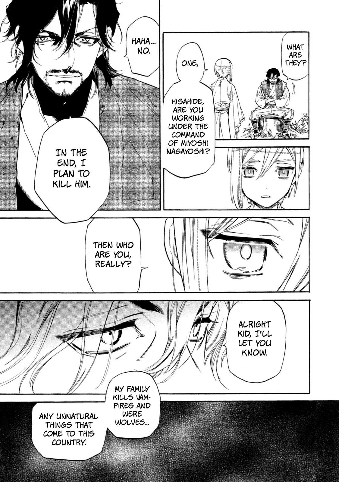 Sengoku Vamp Chapter 14 page 10 - Chapter 14: The Shogun's Younger Brother Yoshiaki