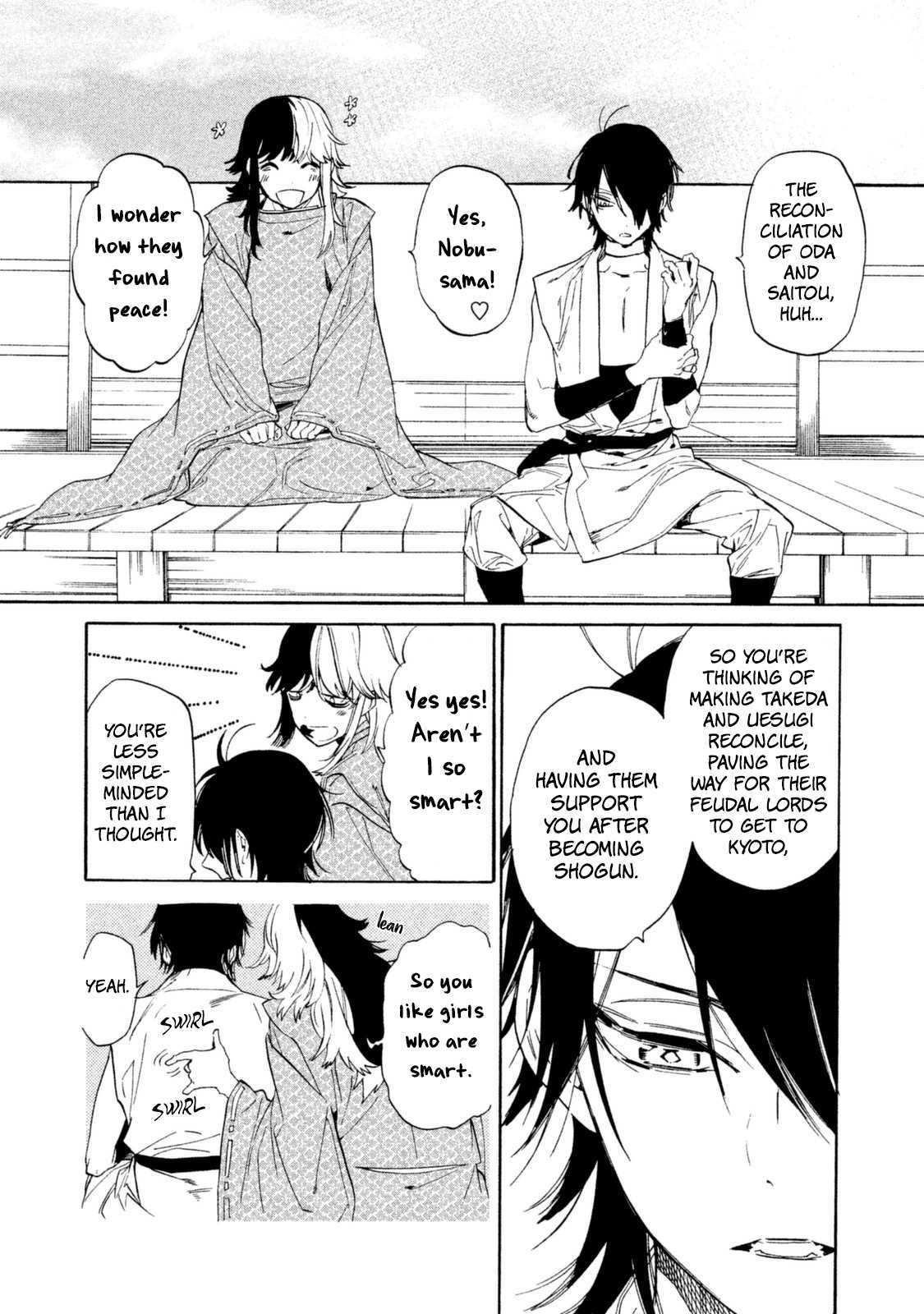 Sengoku Vamp Chapter 14 page 19 - Chapter 14: The Shogun's Younger Brother Yoshiaki