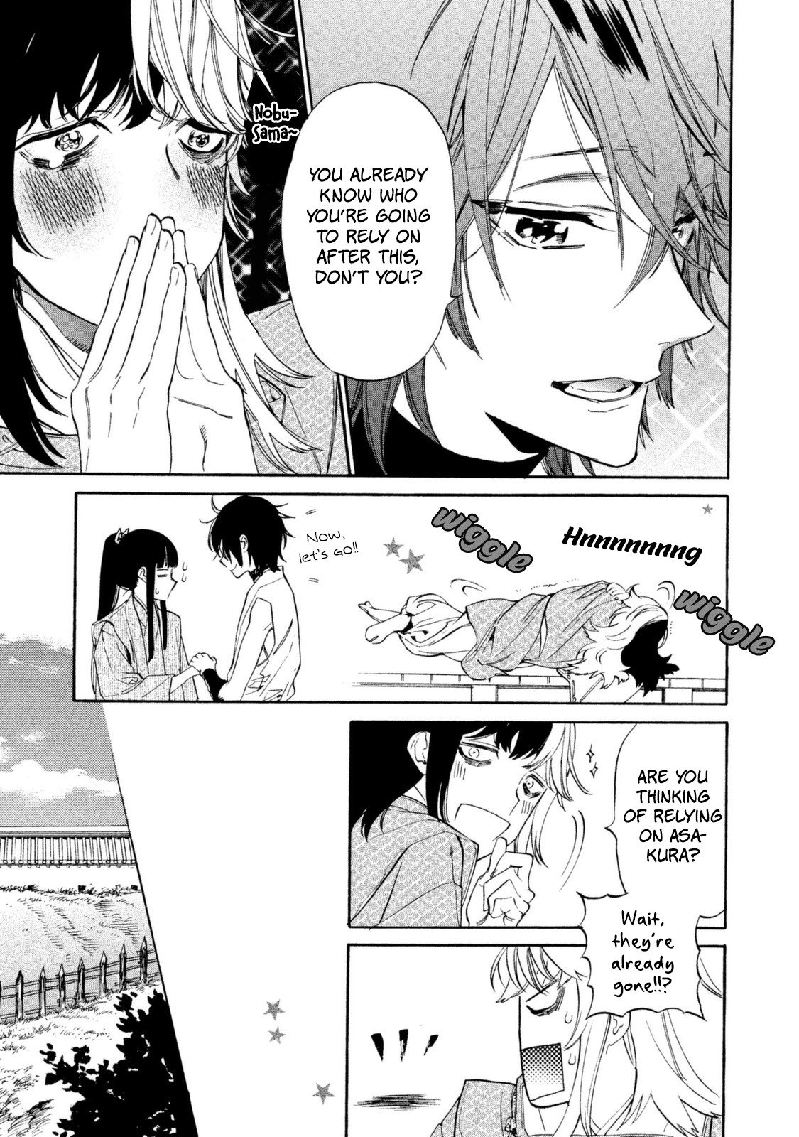 Sengoku Vamp Chapter 14 page 22 - Chapter 14: The Shogun's Younger Brother Yoshiaki