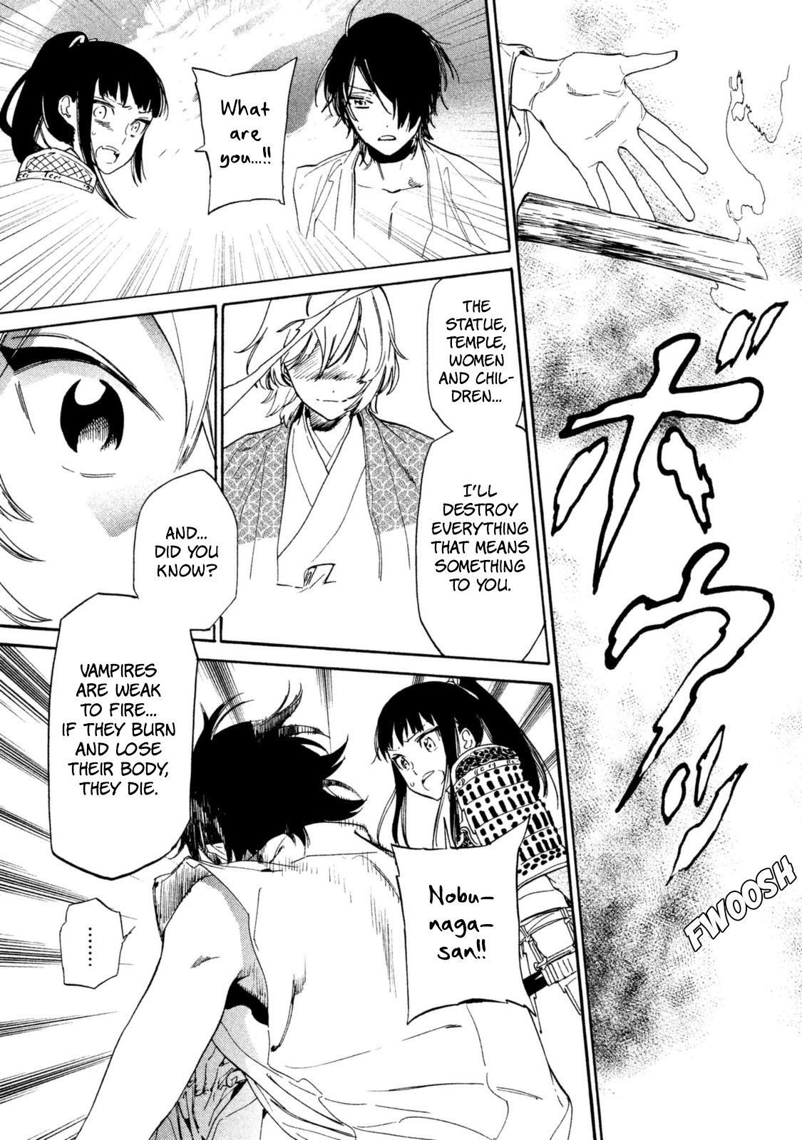 Sengoku Vamp Chapter 14 page 36 - Chapter 14: The Shogun's Younger Brother Yoshiaki