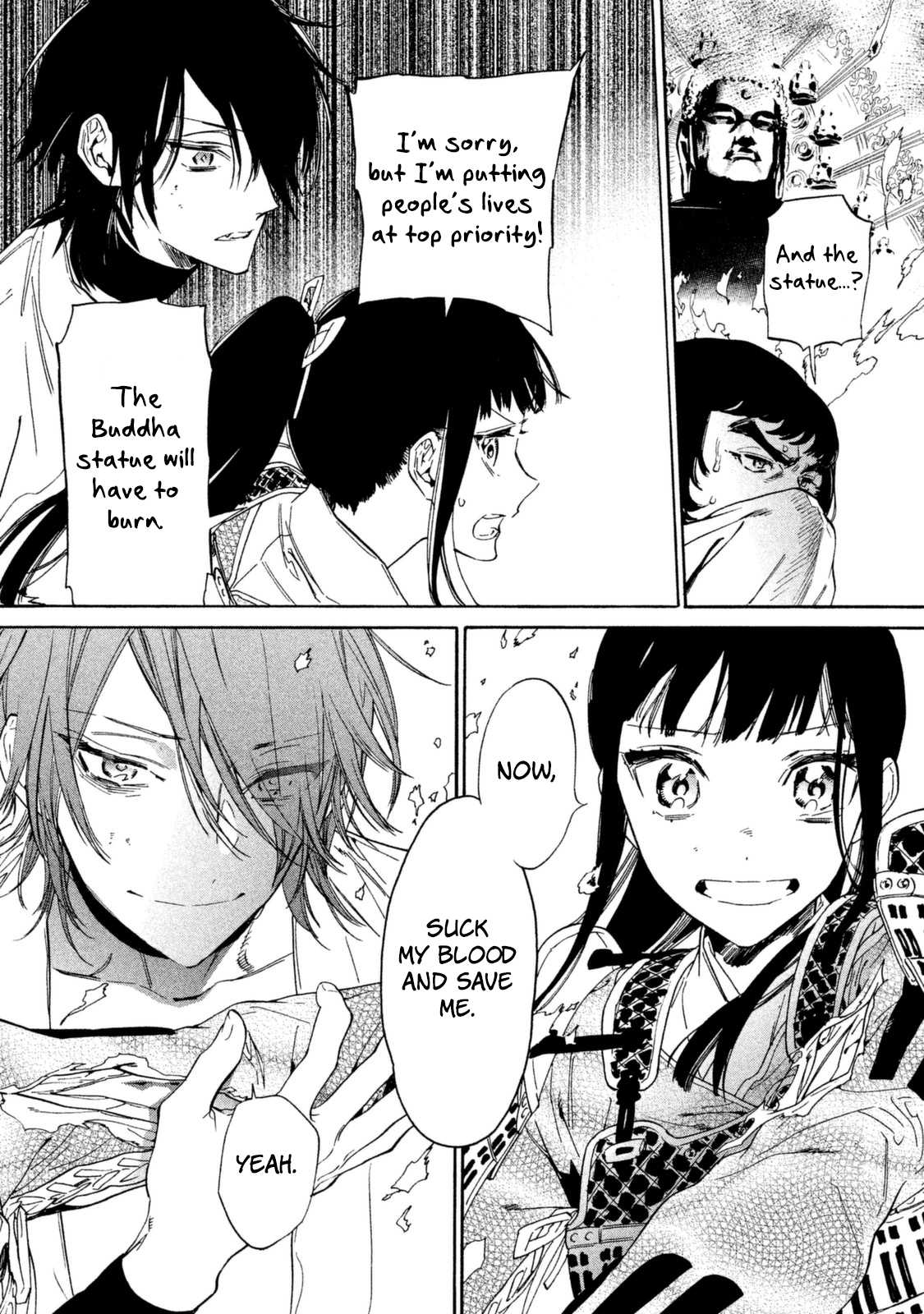 Sengoku Vamp Chapter 14 page 39 - Chapter 14: The Shogun's Younger Brother Yoshiaki