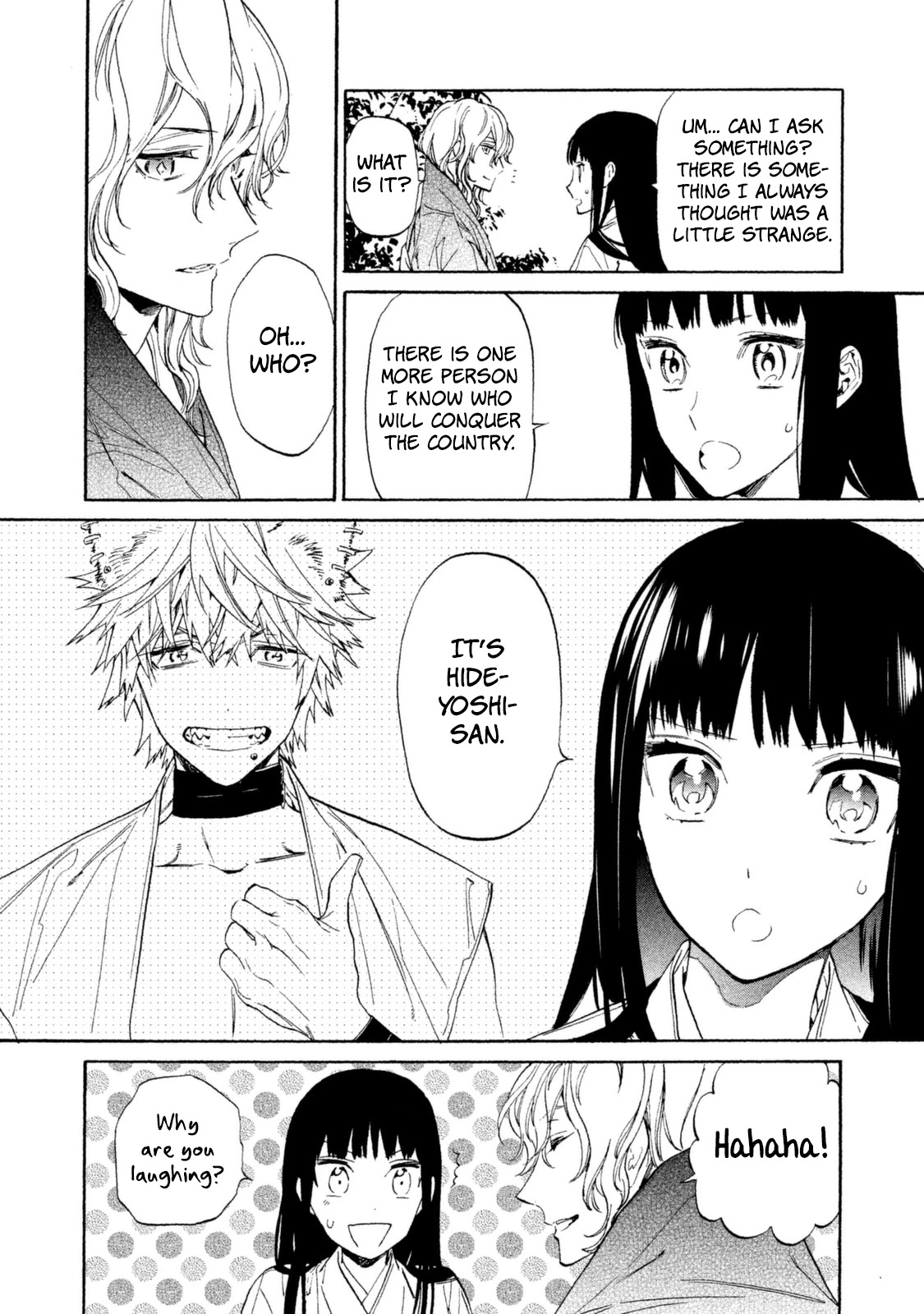 Sengoku Vamp Chapter 15 page 27 - Chapter 15: Hideyoshi-kun's Intentions