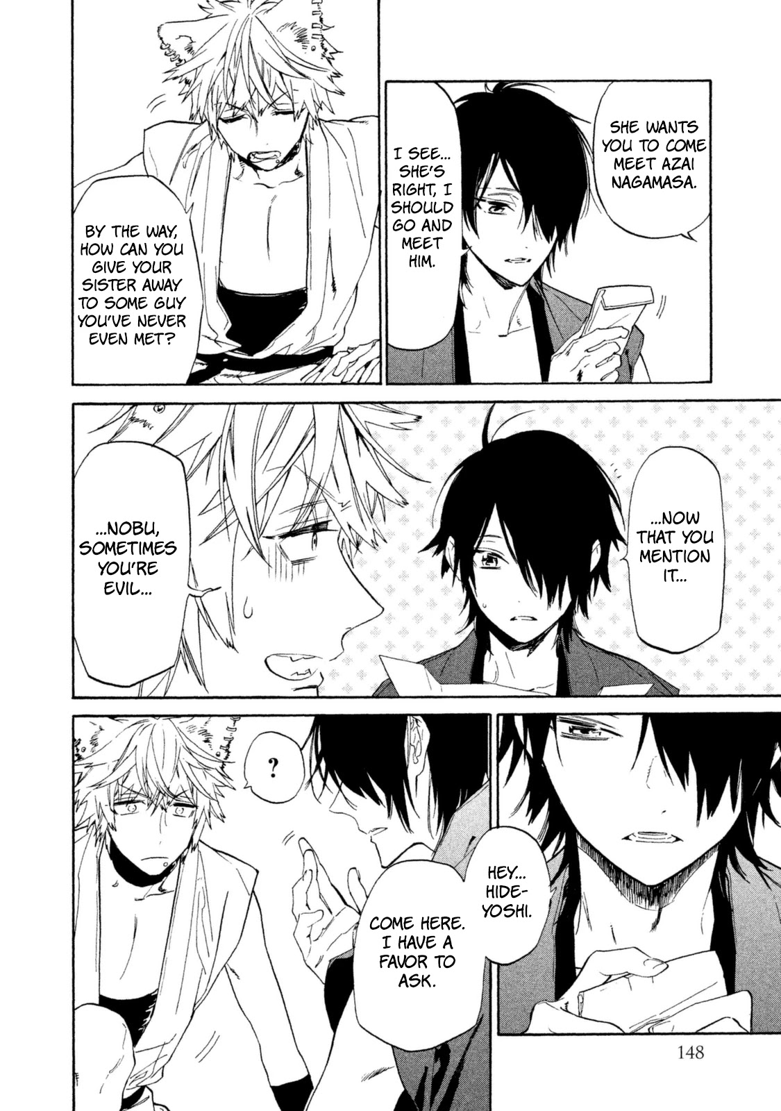 Sengoku Vamp Chapter 15 page 31 - Chapter 15: Hideyoshi-kun's Intentions