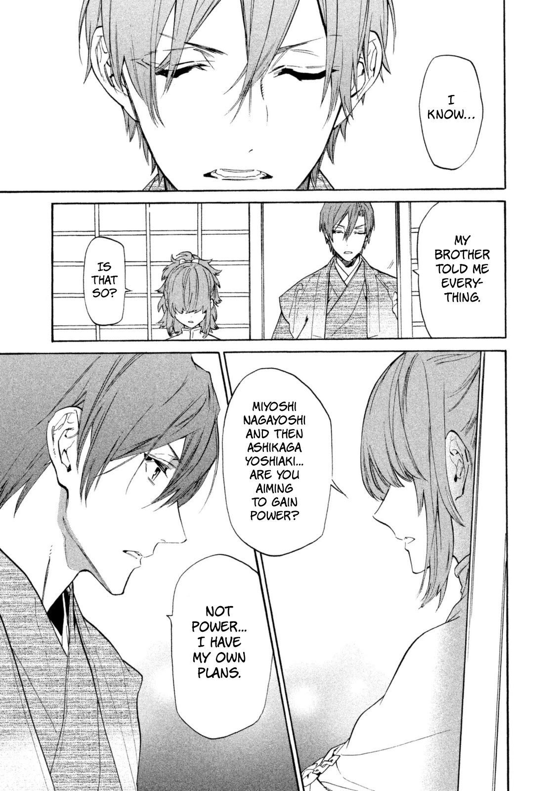Sengoku Vamp Chapter 16 page 35 - Chapter 16: I Didn't Want You Two to Meet