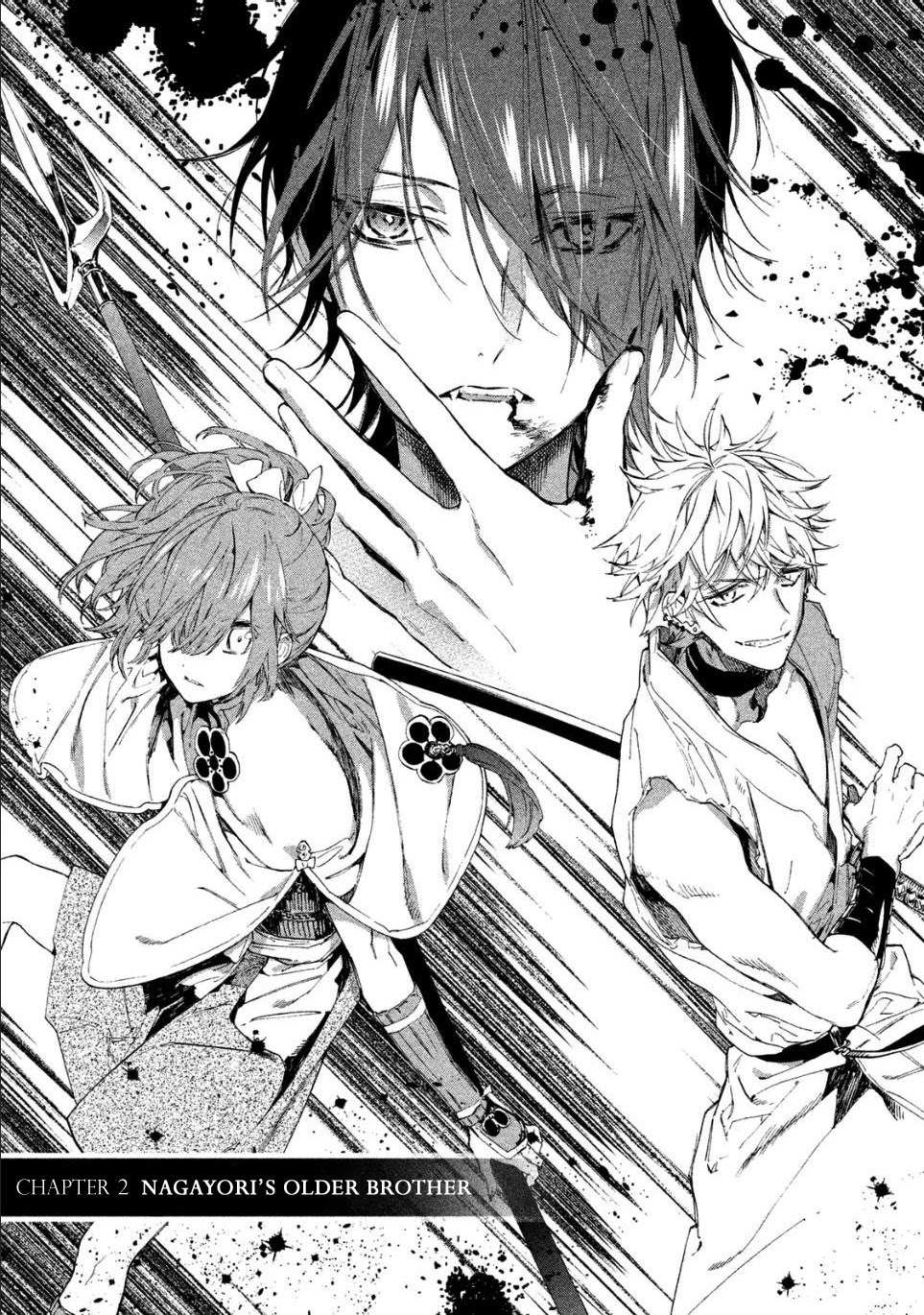 Sengoku Vamp Chapter 2 page 2 - Chapter 2: Nagayori's older brother