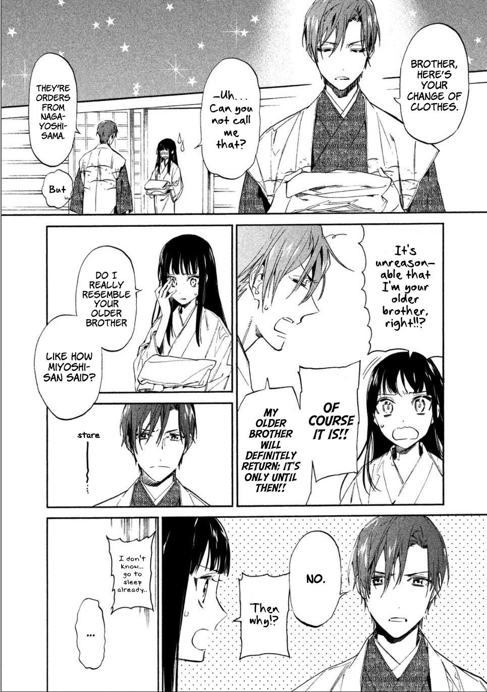 Sengoku Vamp Chapter 2 page 21 - Chapter 2: Nagayori's older brother