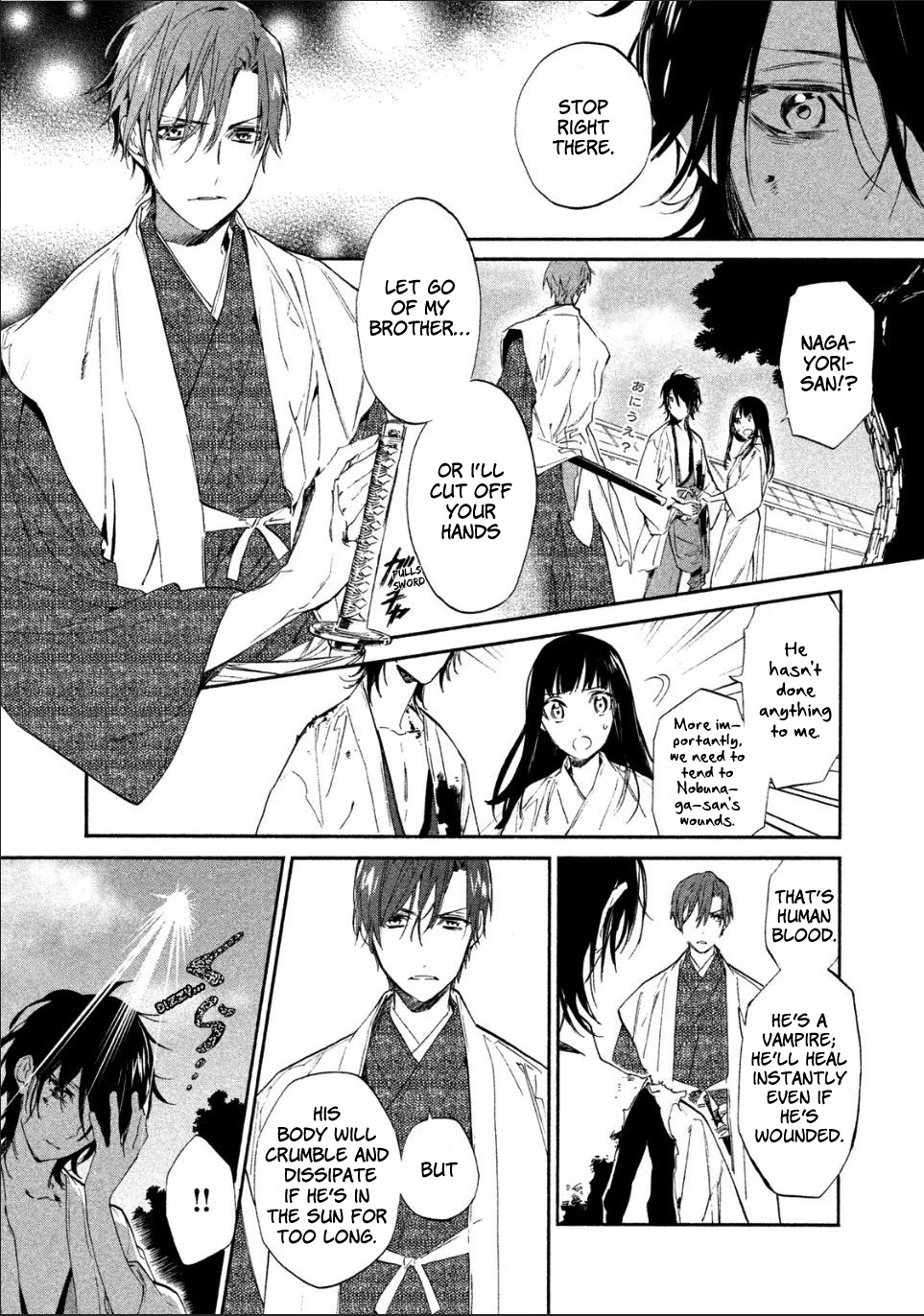 Sengoku Vamp Chapter 2 page 26 - Chapter 2: Nagayori's older brother