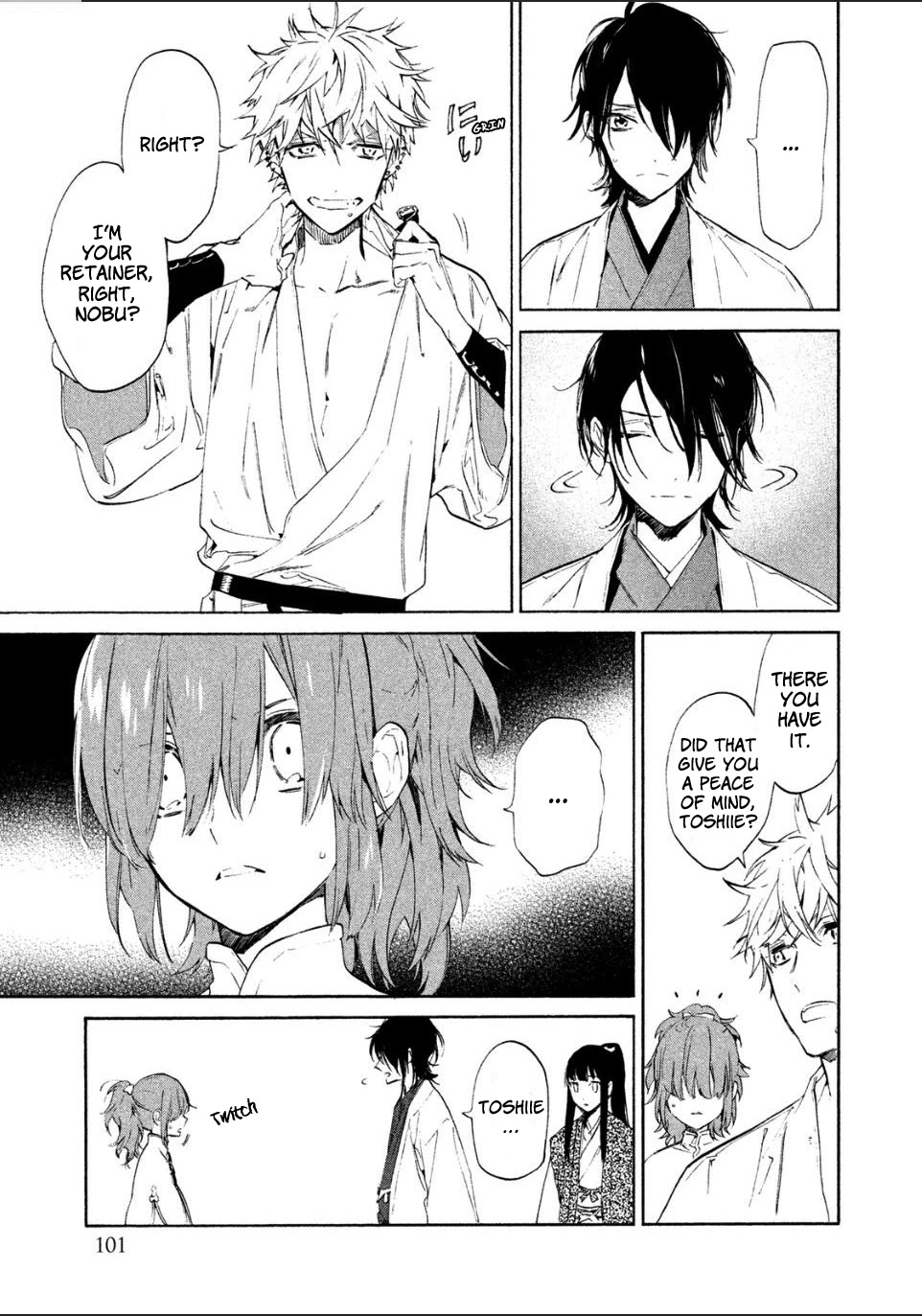Sengoku Vamp Chapter 2 page 34 - Chapter 2: Nagayori's older brother