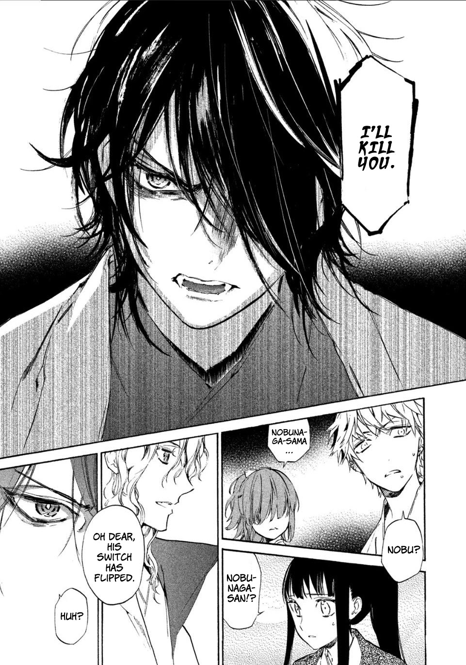 Sengoku Vamp Chapter 2 page 38 - Chapter 2: Nagayori's older brother