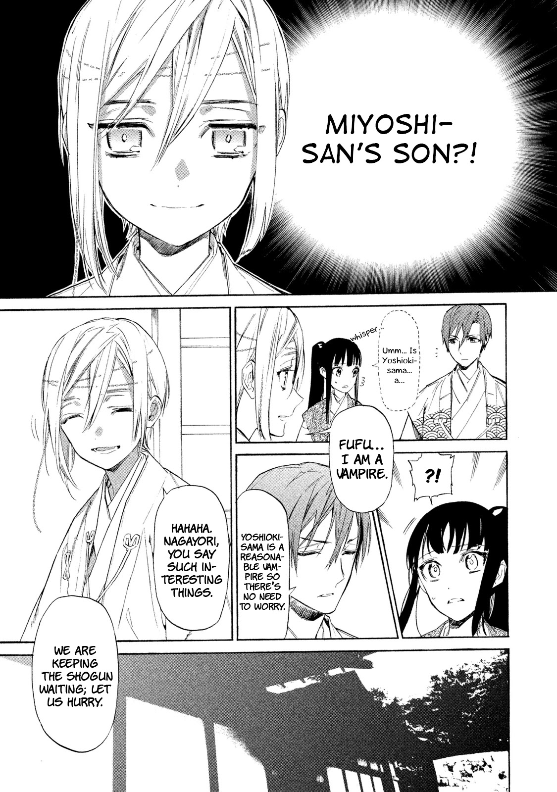 Sengoku Vamp Chapter 3 page 12 - Chapter 3: Audience with the Shogun