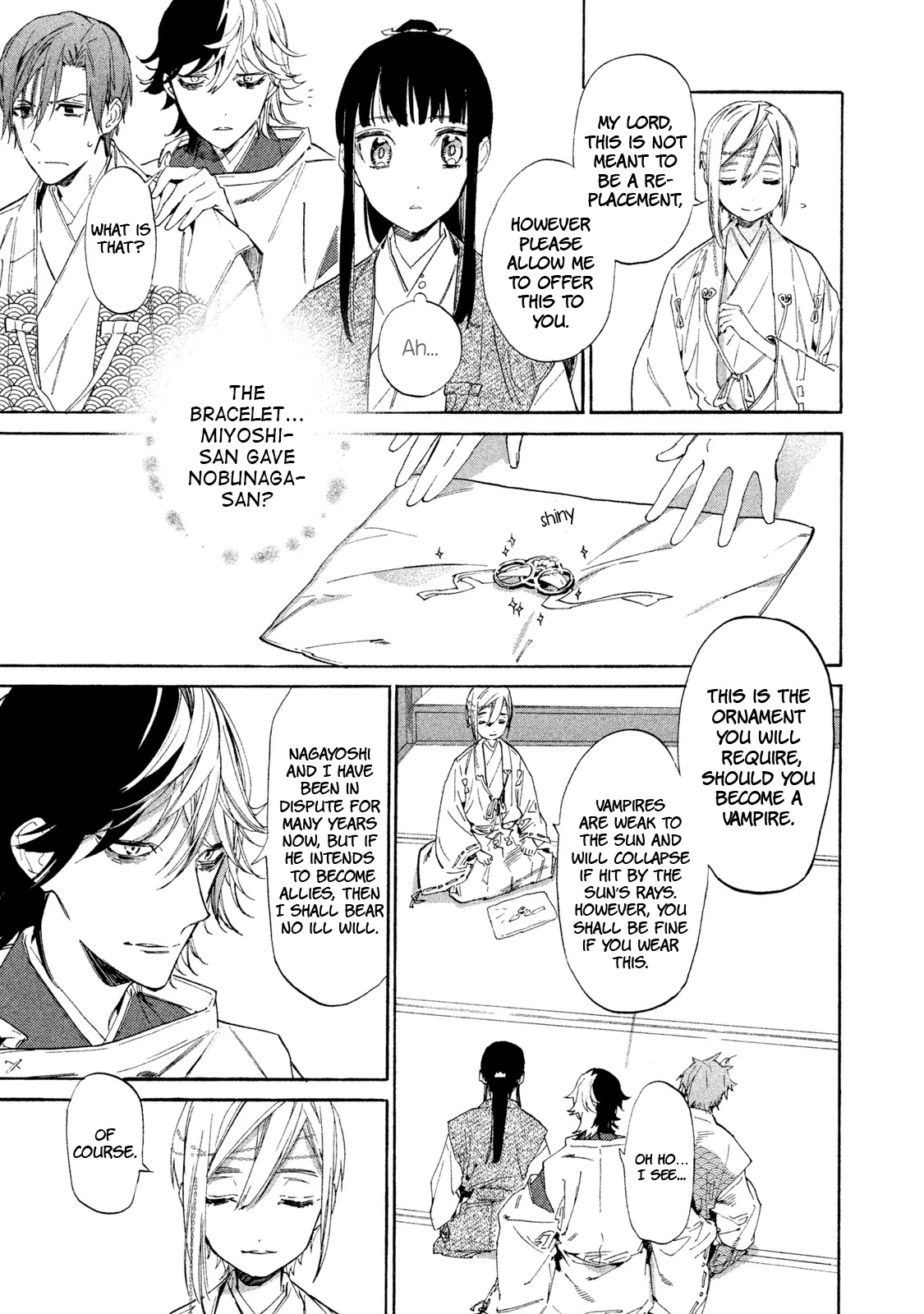 Sengoku Vamp Chapter 3 page 16 - Chapter 3: Audience with the Shogun