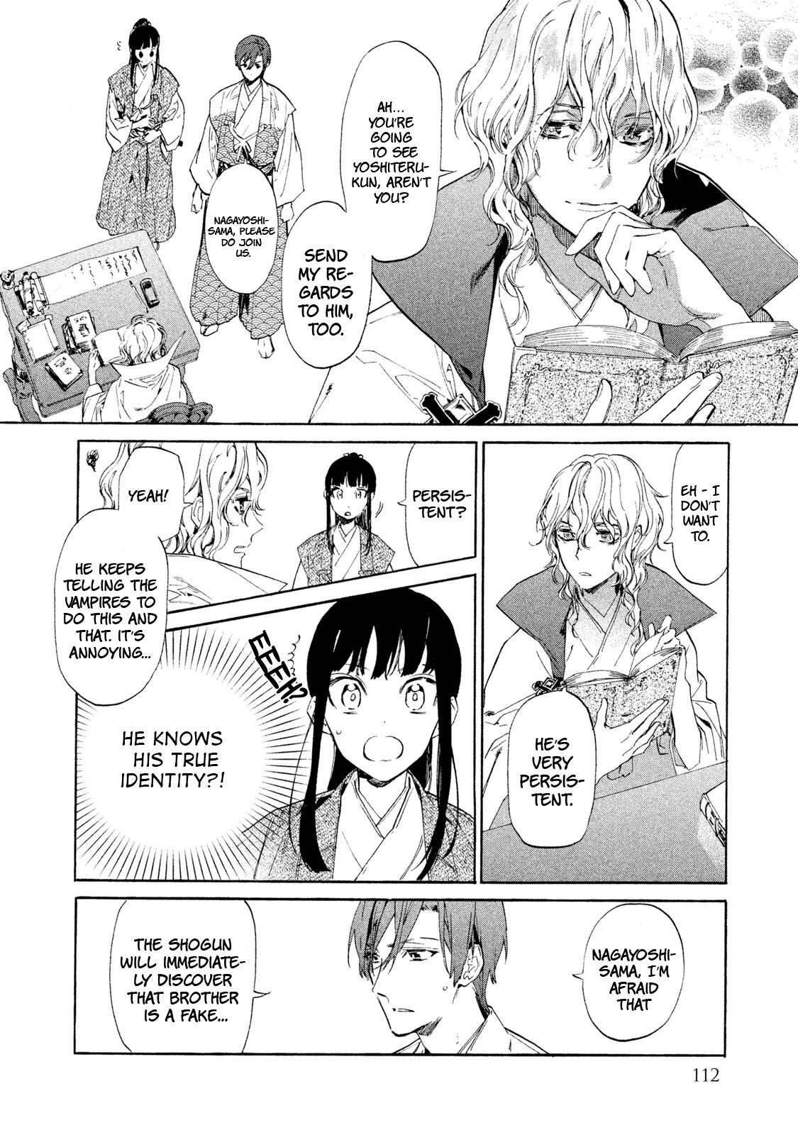Sengoku Vamp Chapter 3 page 5 - Chapter 3: Audience with the Shogun