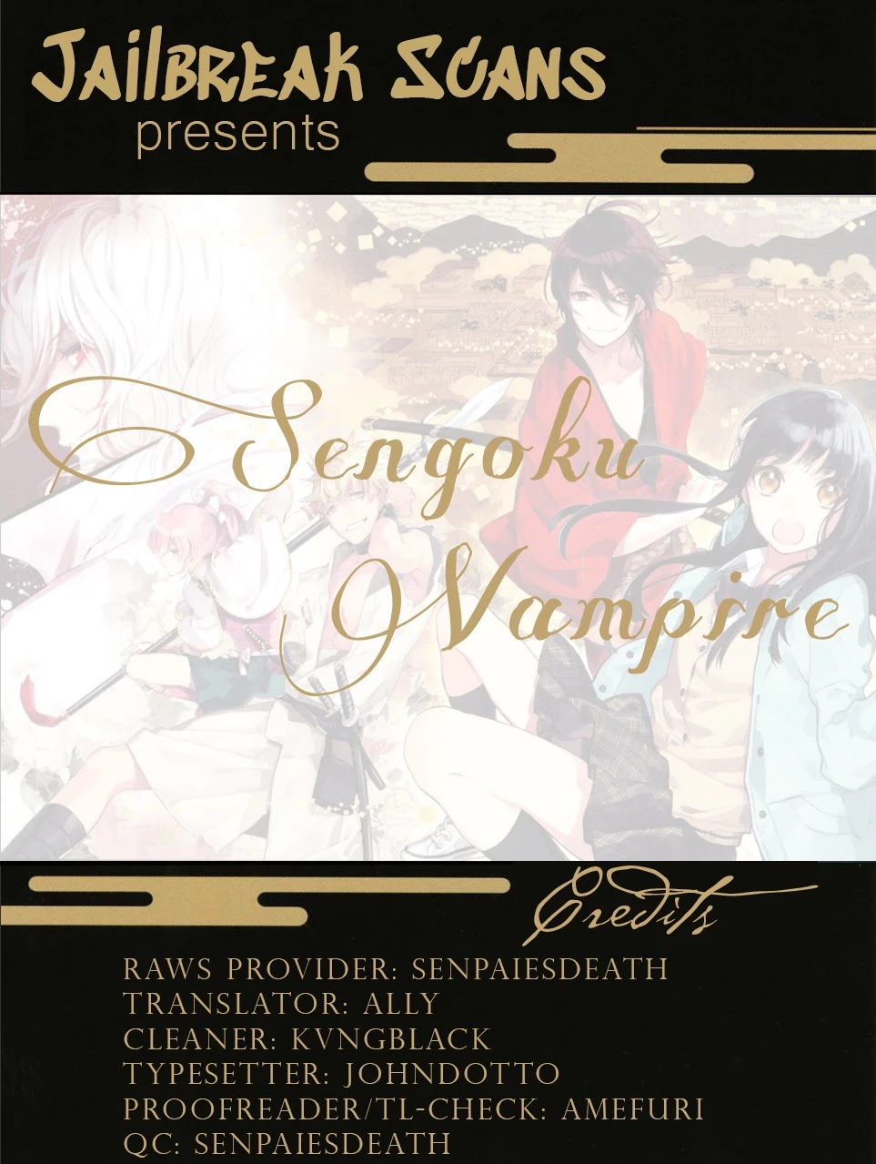 Sengoku Vamp Chapter 4 page 1 - Chapter 4: The Beginning of the Okehazama War