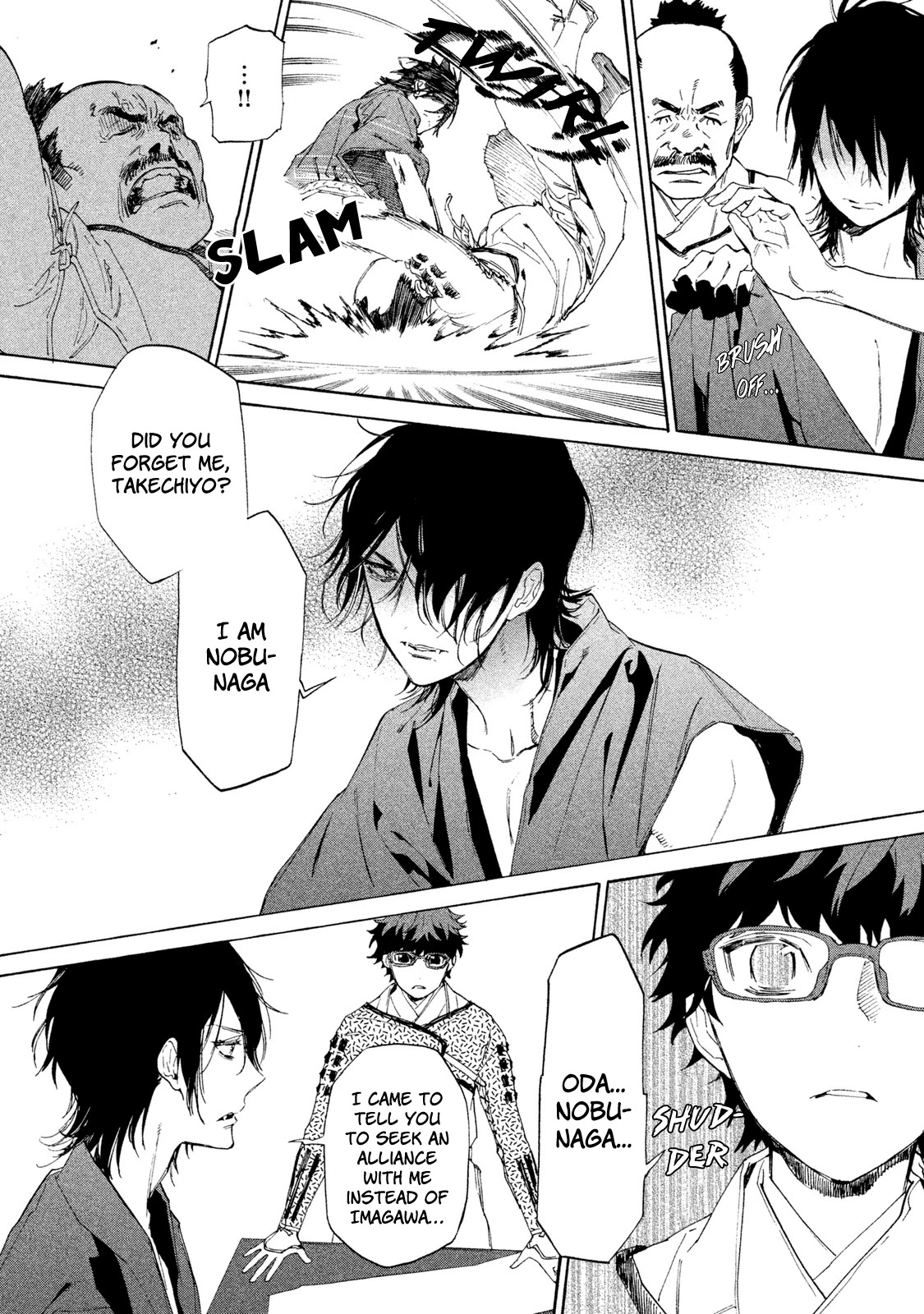 Sengoku Vamp Chapter 4 page 25 - Chapter 4: The Beginning of the Okehazama War