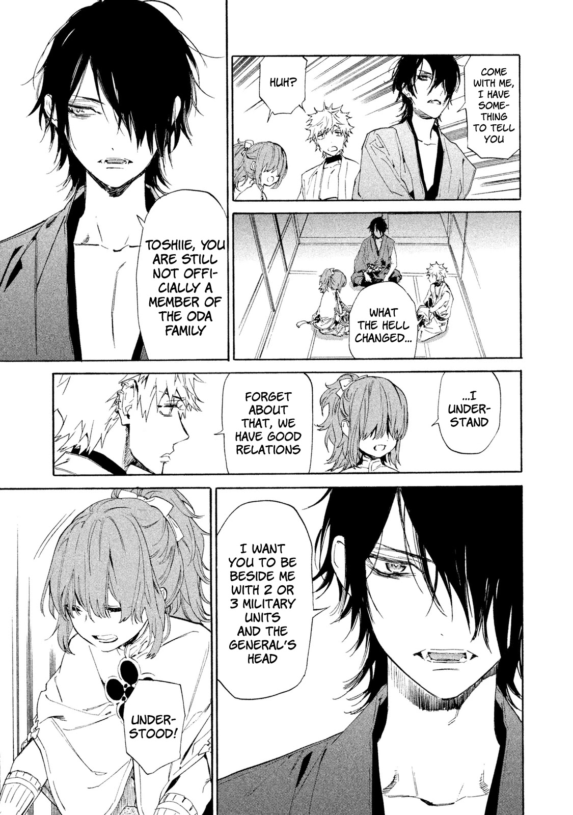 Sengoku Vamp Chapter 4 page 32 - Chapter 4: The Beginning of the Okehazama War
