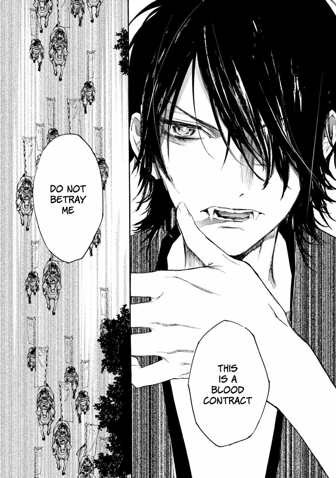 Sengoku Vamp Chapter 4 page 35 - Chapter 4: The Beginning of the Okehazama War