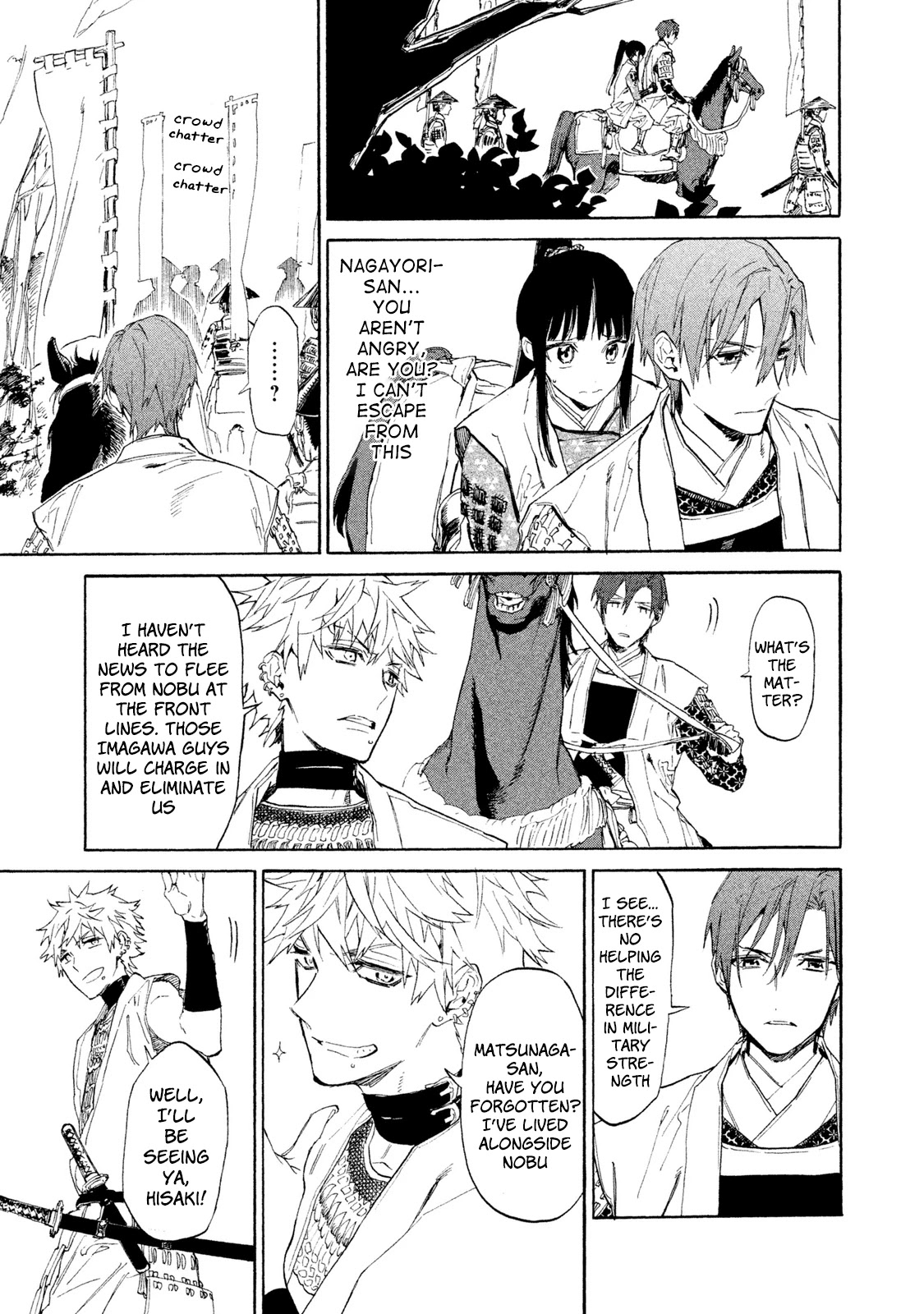 Sengoku Vamp Chapter 4 page 36 - Chapter 4: The Beginning of the Okehazama War