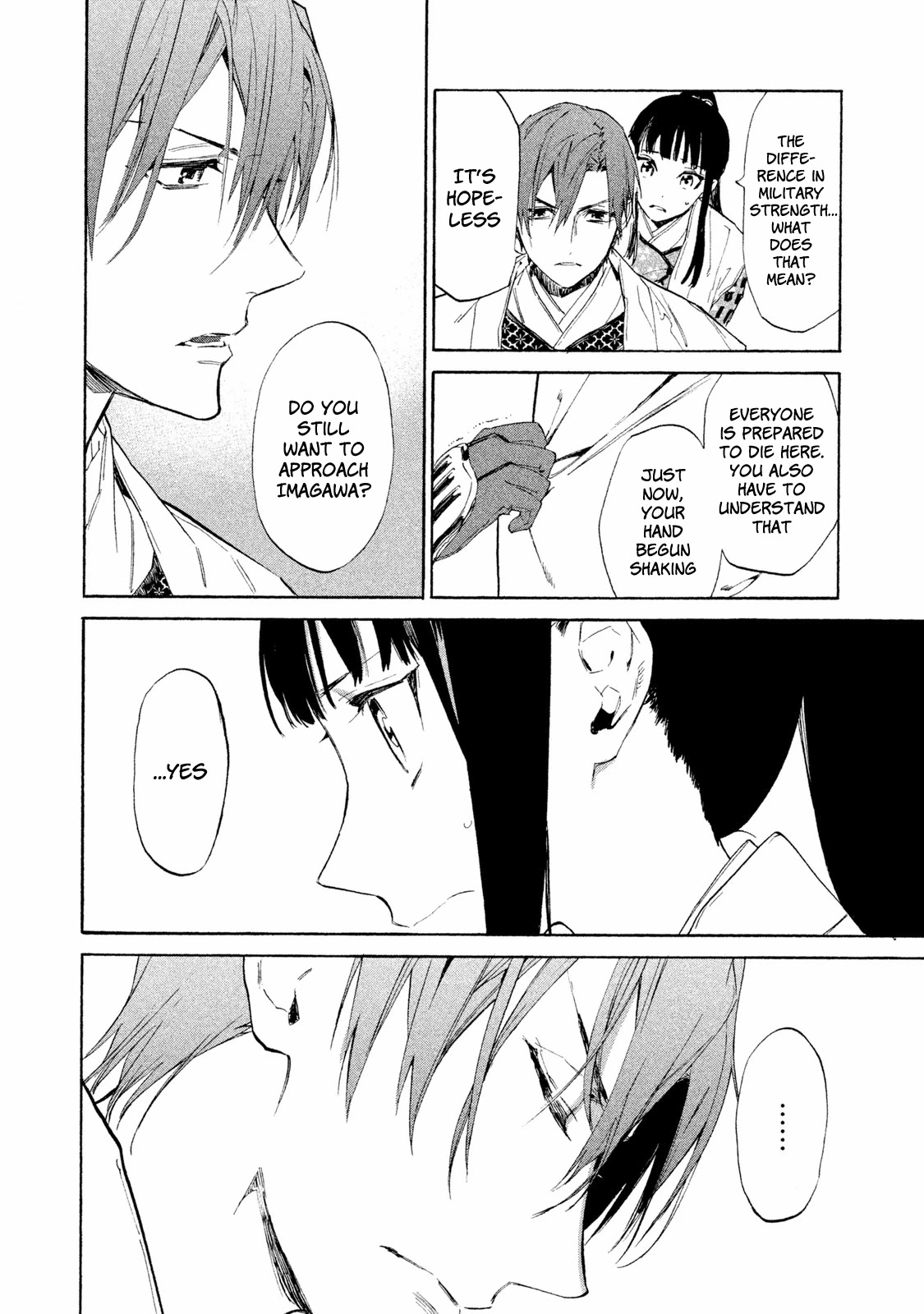 Sengoku Vamp Chapter 4 page 37 - Chapter 4: The Beginning of the Okehazama War