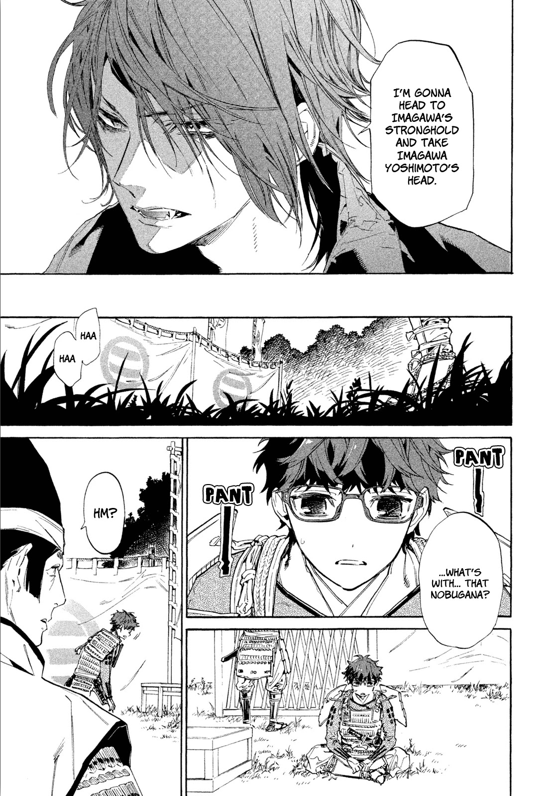 Sengoku Vamp Chapter 5 page 15 - Chapter 5: Settlement of Okehazama War