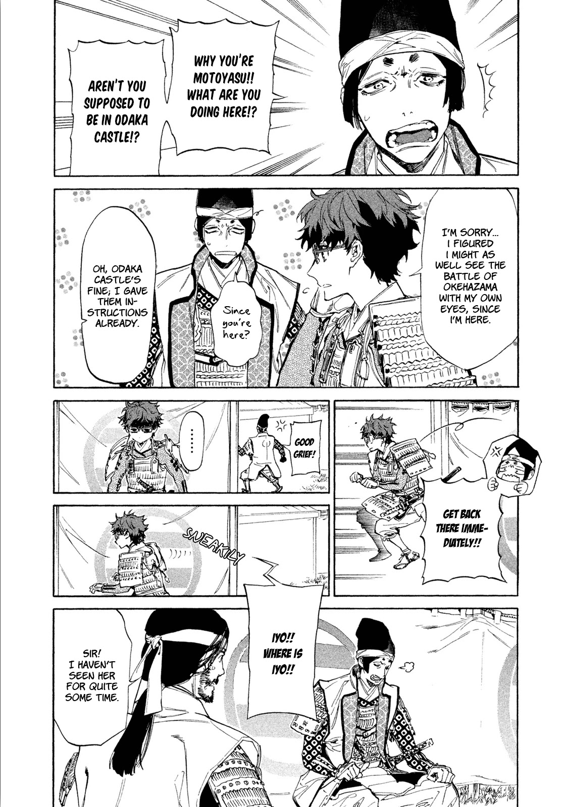 Sengoku Vamp Chapter 5 page 16 - Chapter 5: Settlement of Okehazama War