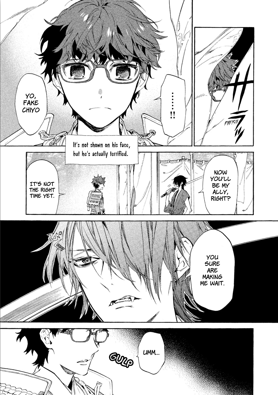 Sengoku Vamp Chapter 5 page 19 - Chapter 5: Settlement of Okehazama War