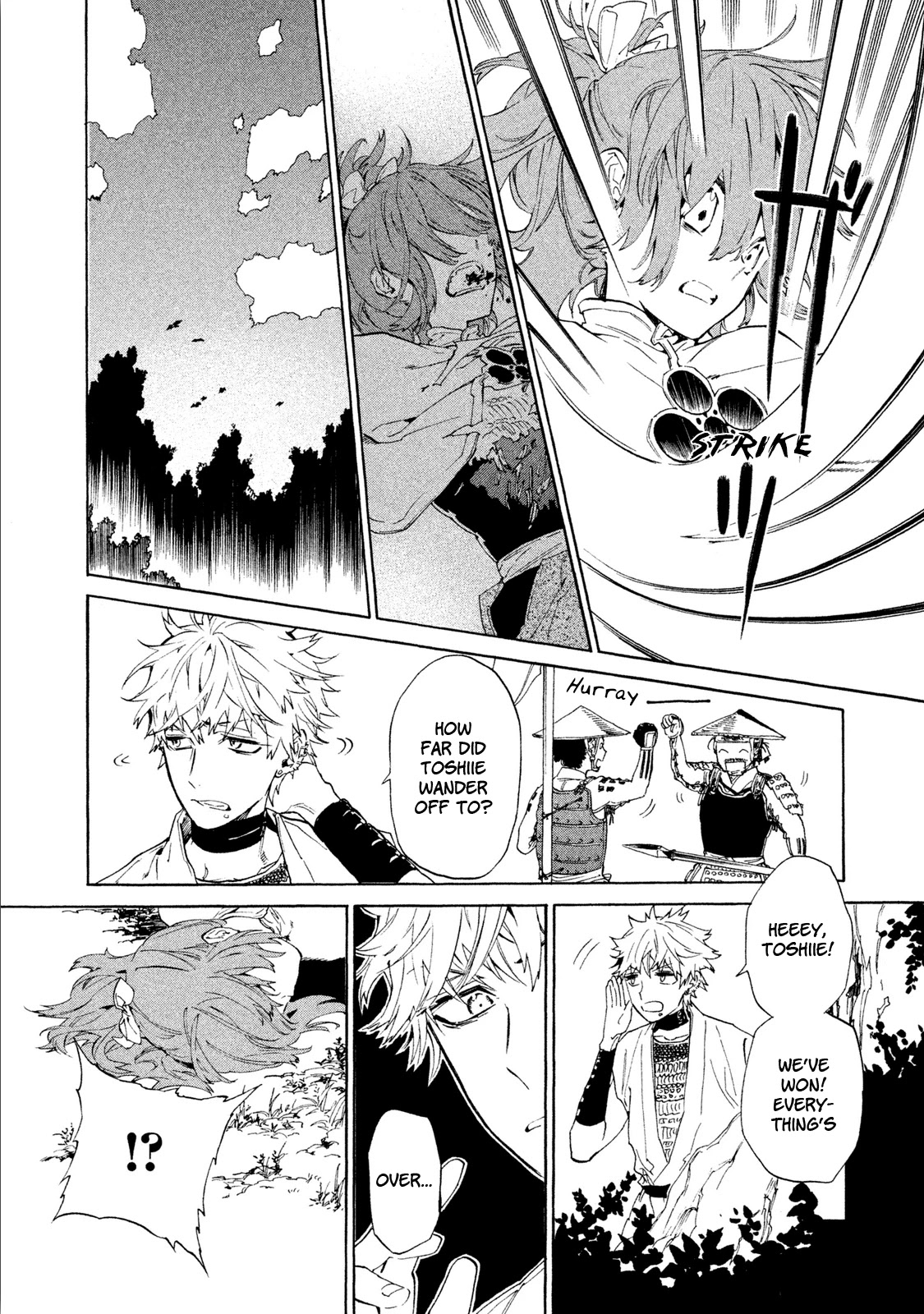 Sengoku Vamp Chapter 5 page 22 - Chapter 5: Settlement of Okehazama War