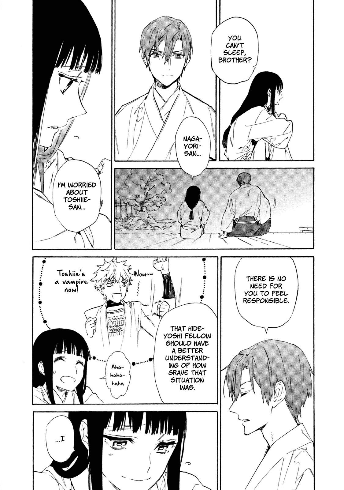 Sengoku Vamp Chapter 5 page 34 - Chapter 5: Settlement of Okehazama War