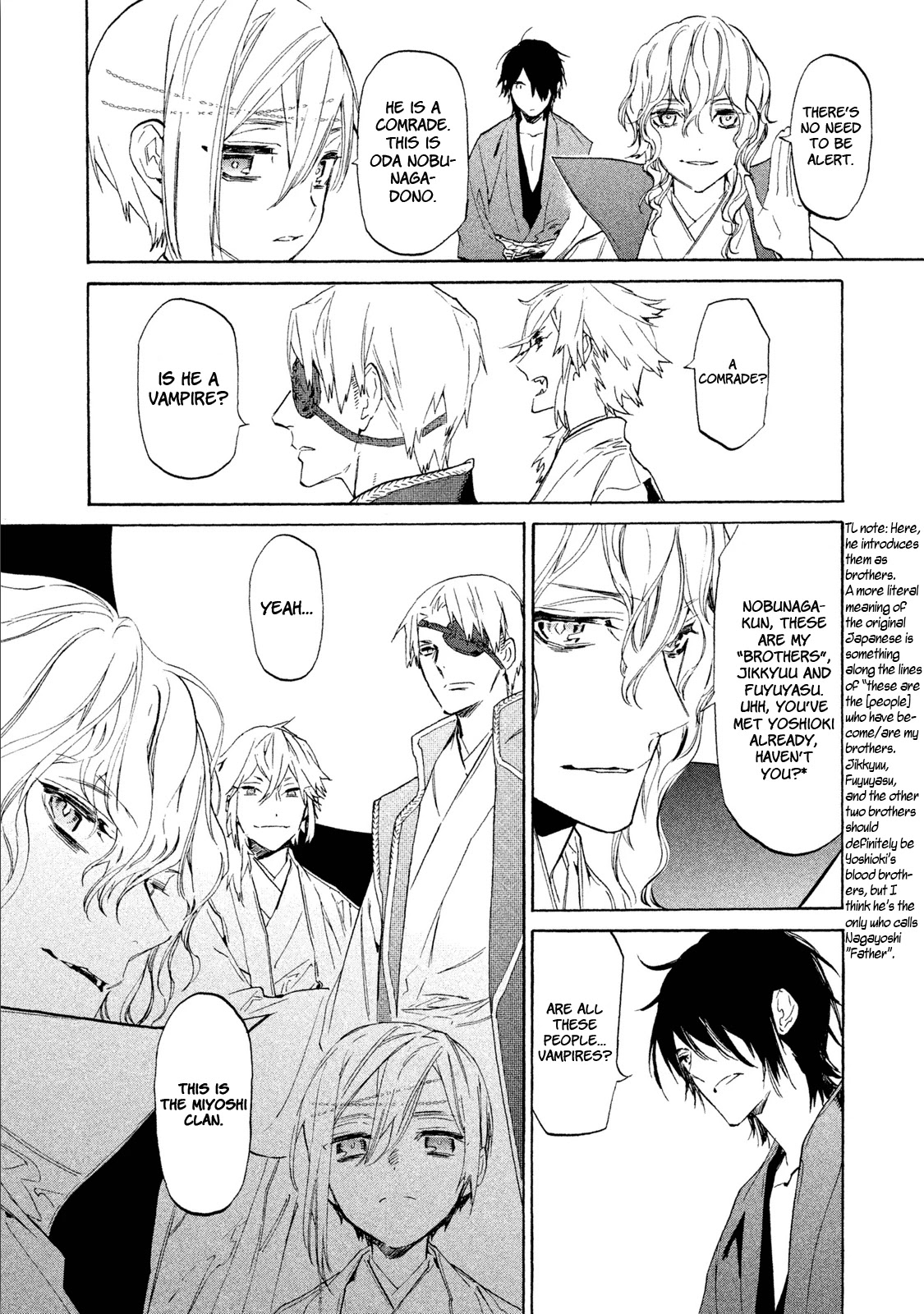 Sengoku Vamp Chapter 5 page 40 - Chapter 5: Settlement of Okehazama War