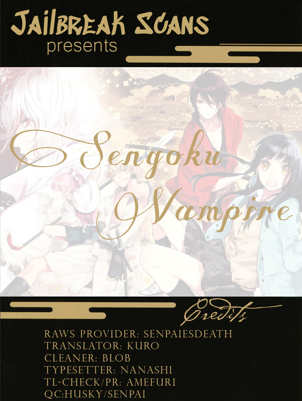 Sengoku Vamp Chapter 6 page 1 - Chapter 6: Miyoshi Clan