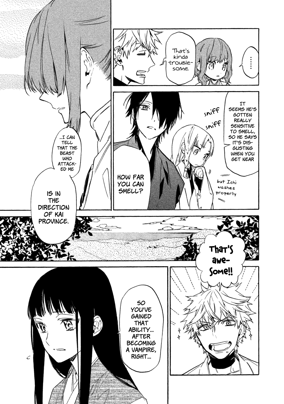 Sengoku Vamp Chapter 6 page 8 - Chapter 6: Miyoshi Clan