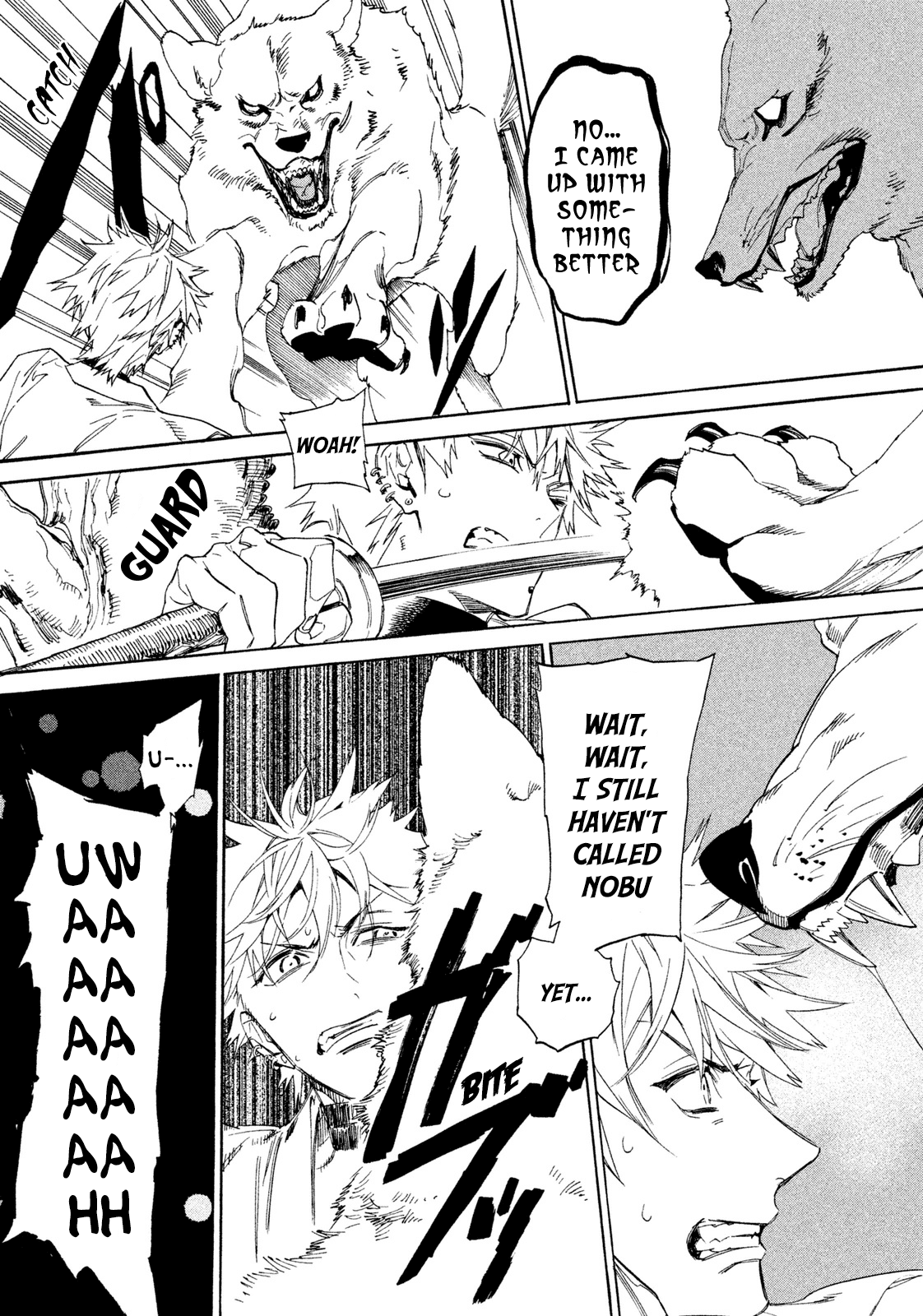 Sengoku Vamp Chapter 7 page 15 - Chapter 7: Vampire vs. Werewolf