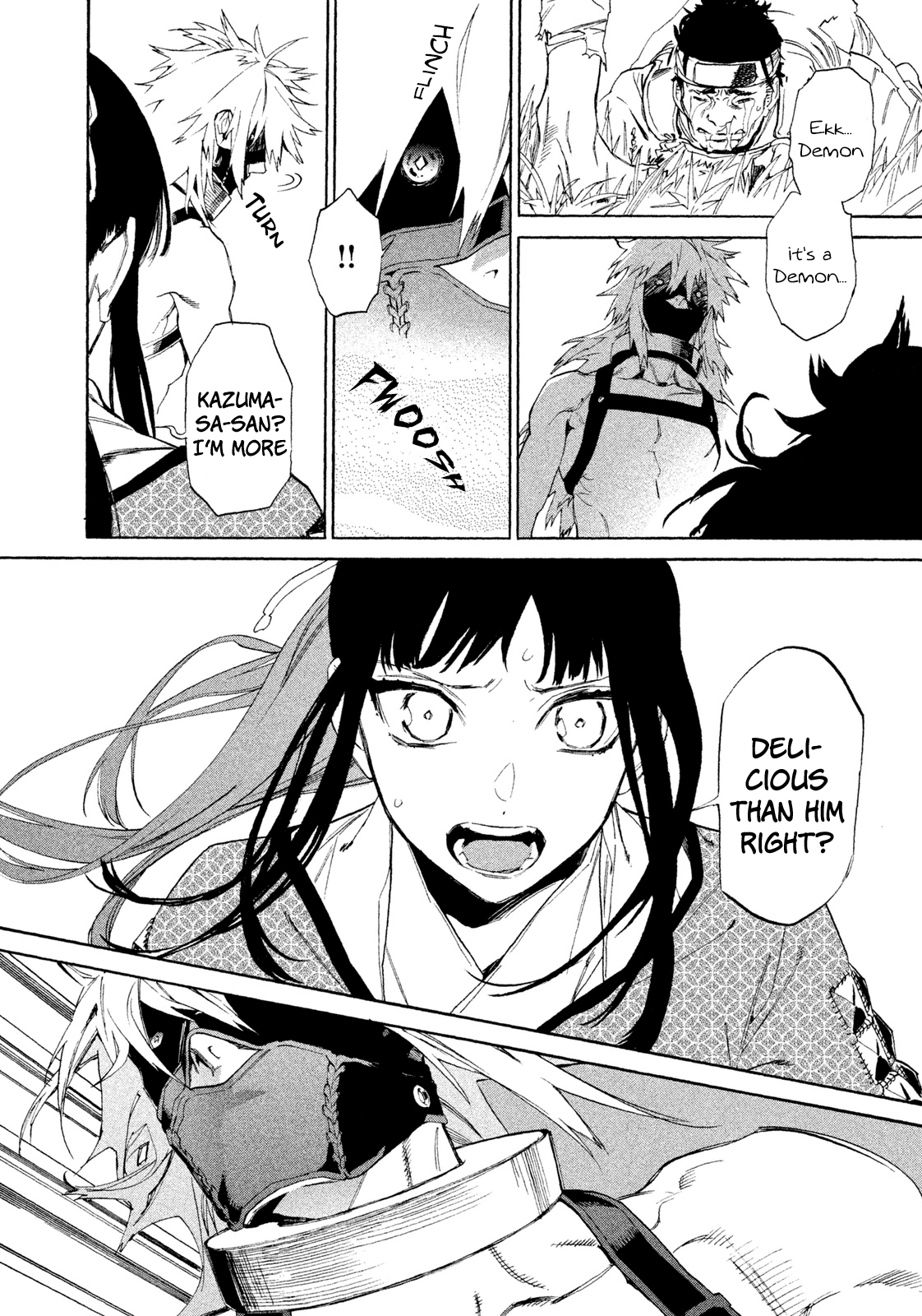 Sengoku Vamp Chapter 7 page 27 - Chapter 7: Vampire vs. Werewolf