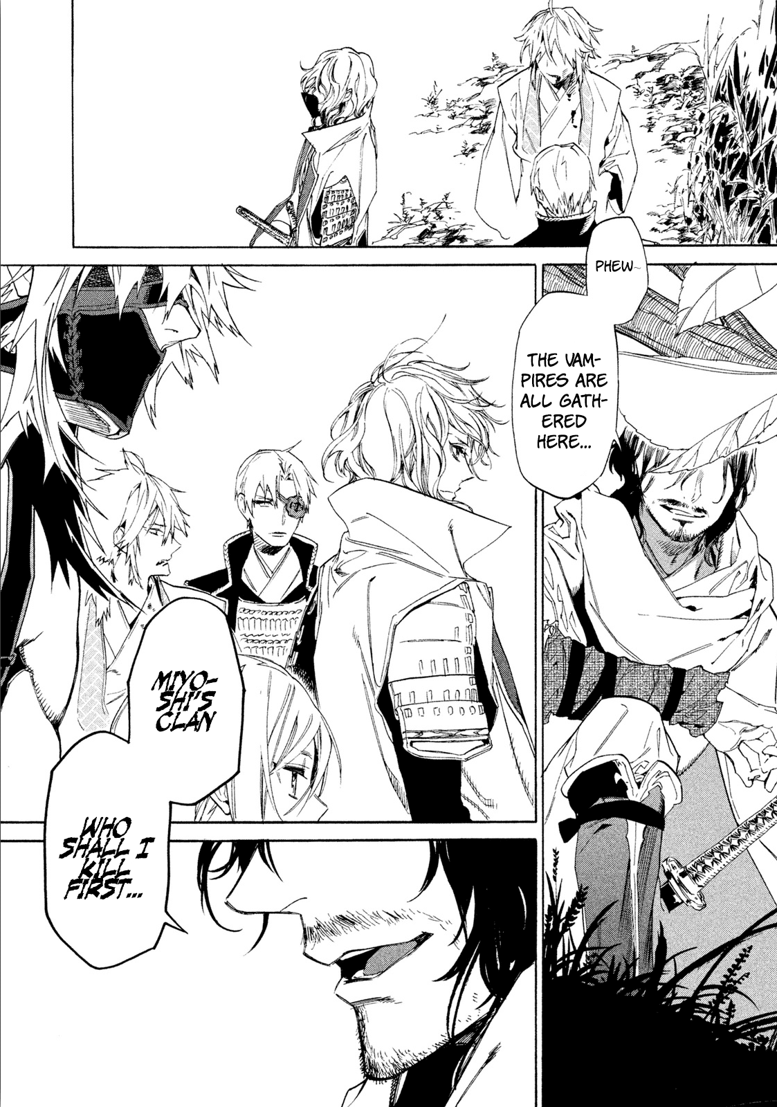 Sengoku Vamp Chapter 7 page 33 - Chapter 7: Vampire vs. Werewolf