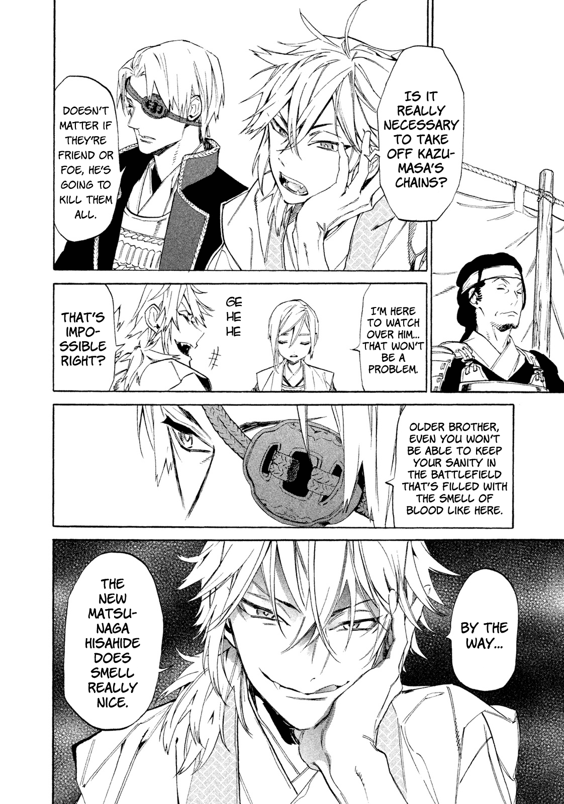 Sengoku Vamp Chapter 7 page 8 - Chapter 7: Vampire vs. Werewolf