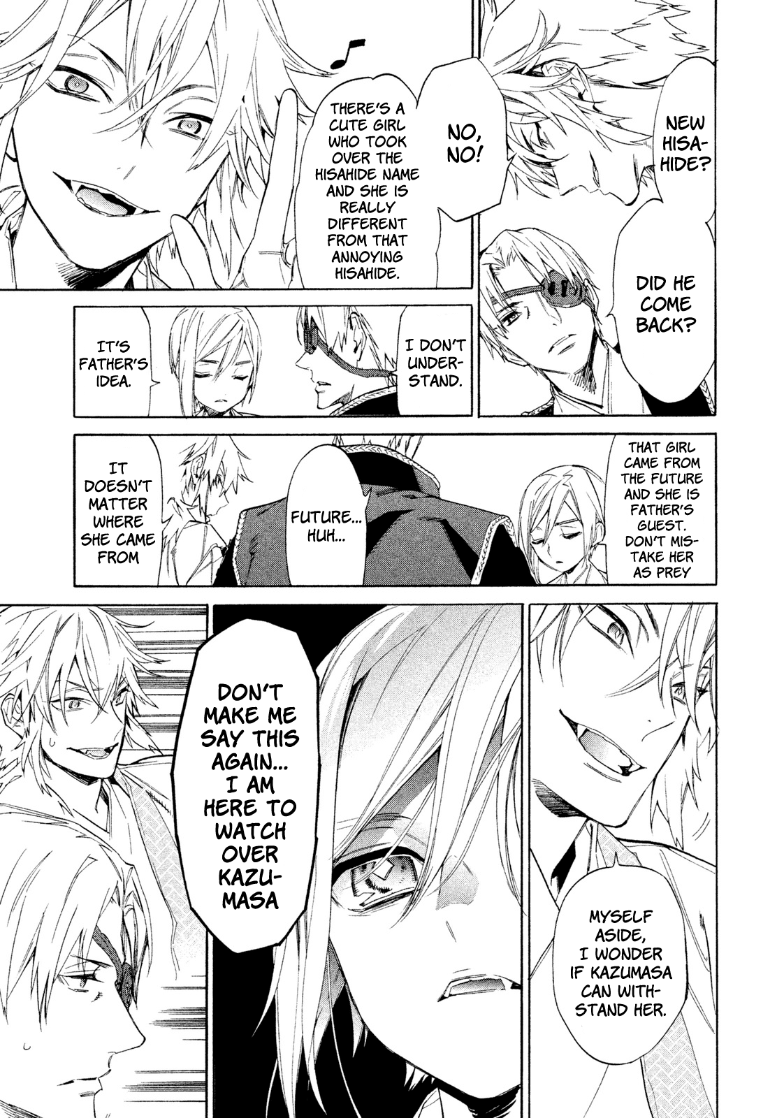 Sengoku Vamp Chapter 7 page 9 - Chapter 7: Vampire vs. Werewolf