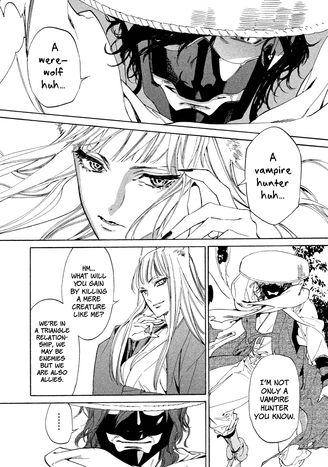 Sengoku Vamp Chapter 8 page 23 - Chapter 8: Werewolf Hideyoshi
